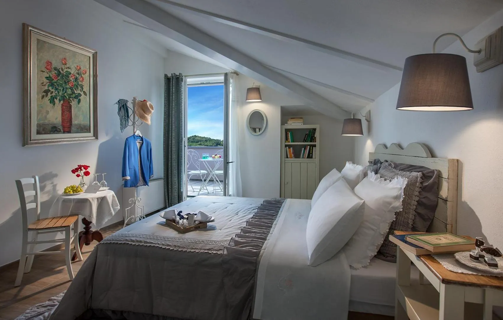 Bedroom, Bed in Roncaglia Suite