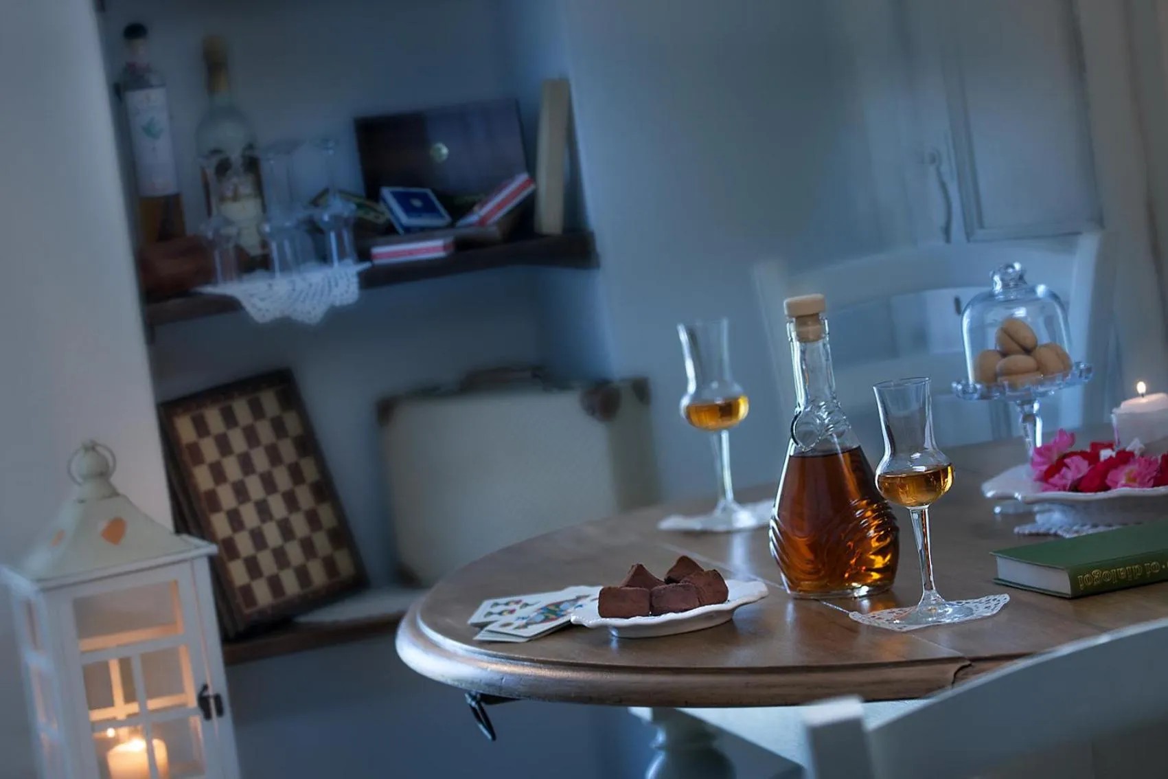 Living room in Roncaglia Suite