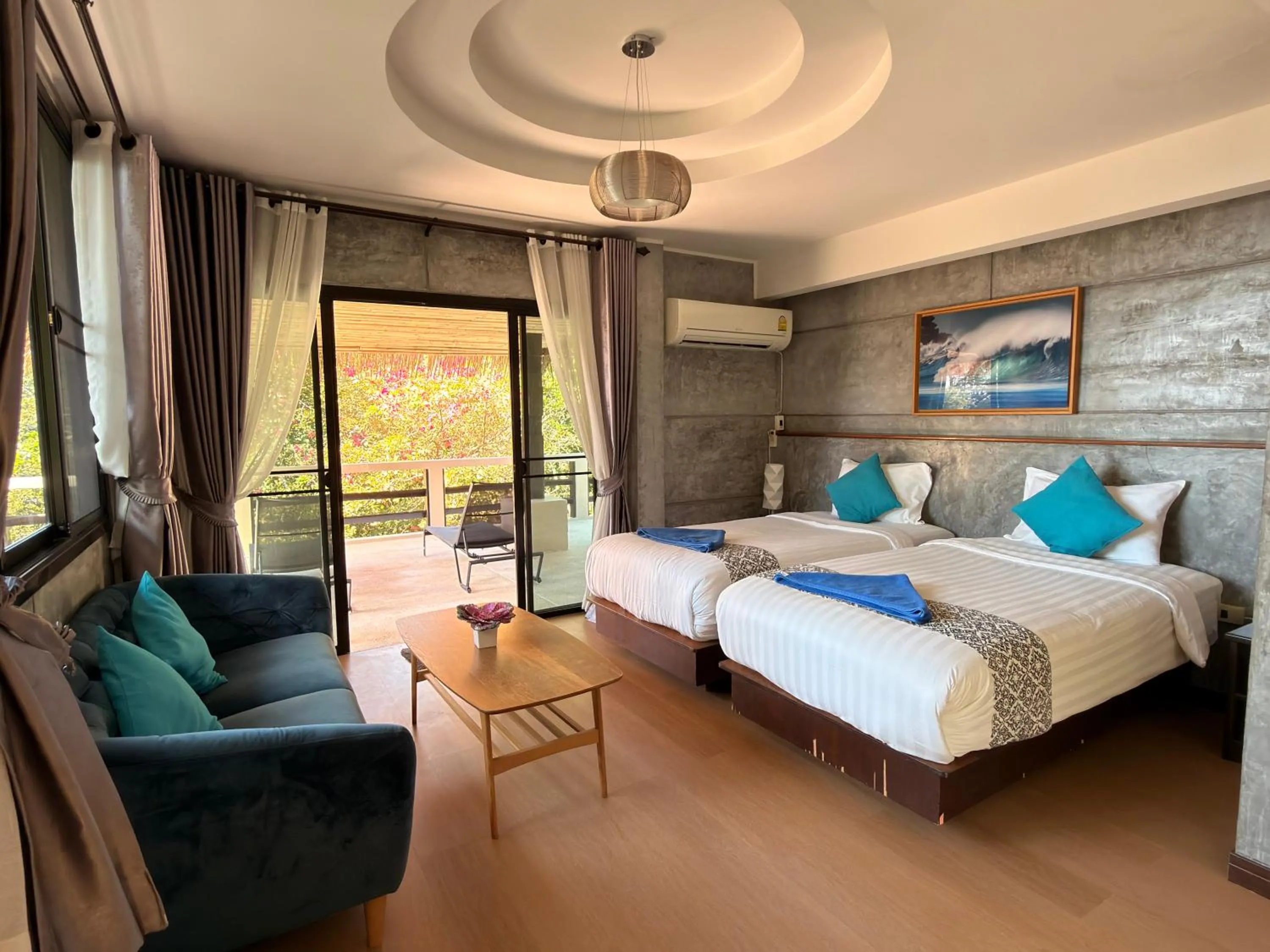 Bed in In Touch Resort