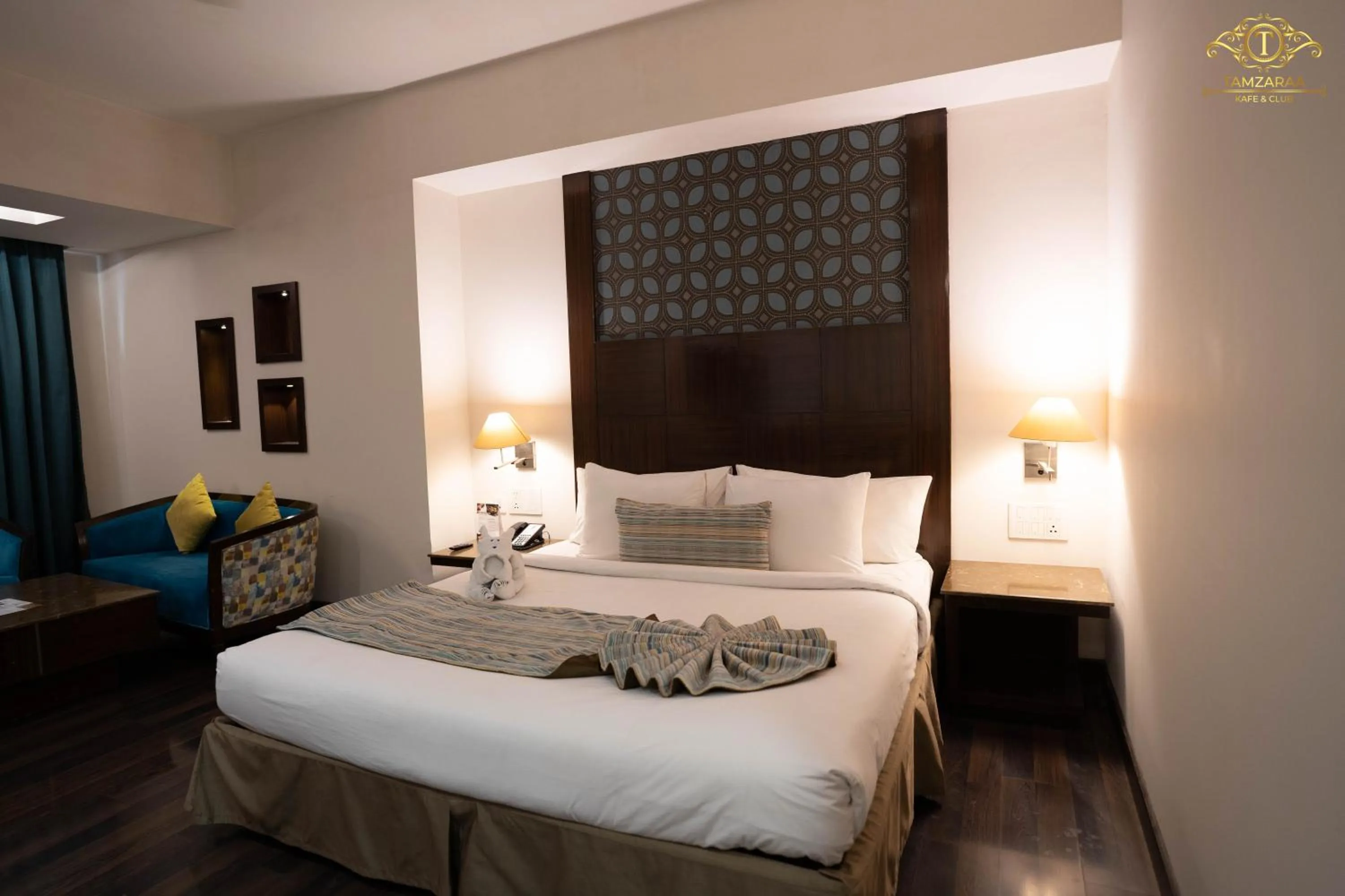 Bed in Best Western Maryland