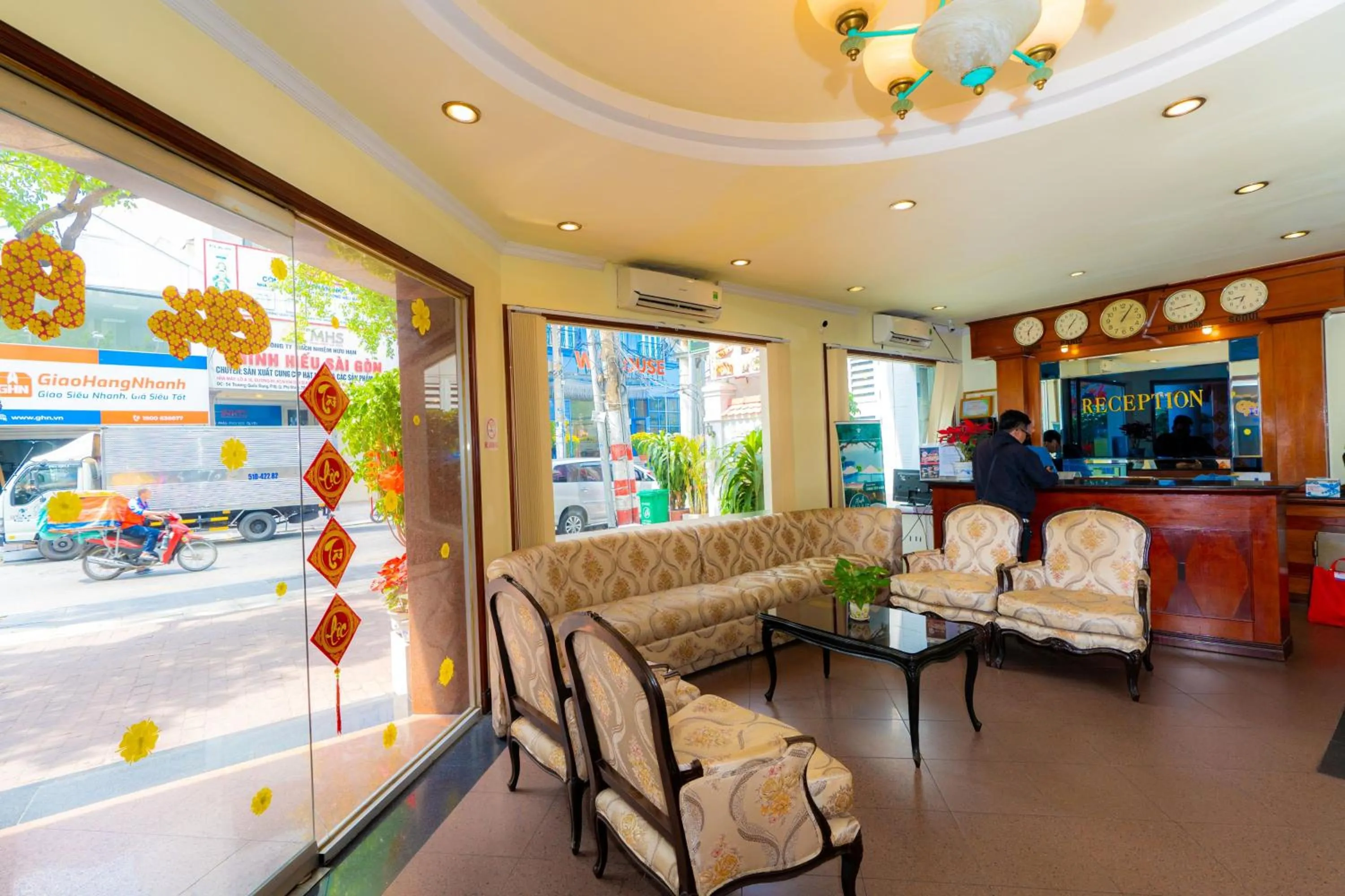 Lobby or reception in Hoang Ha Boutique Hotel