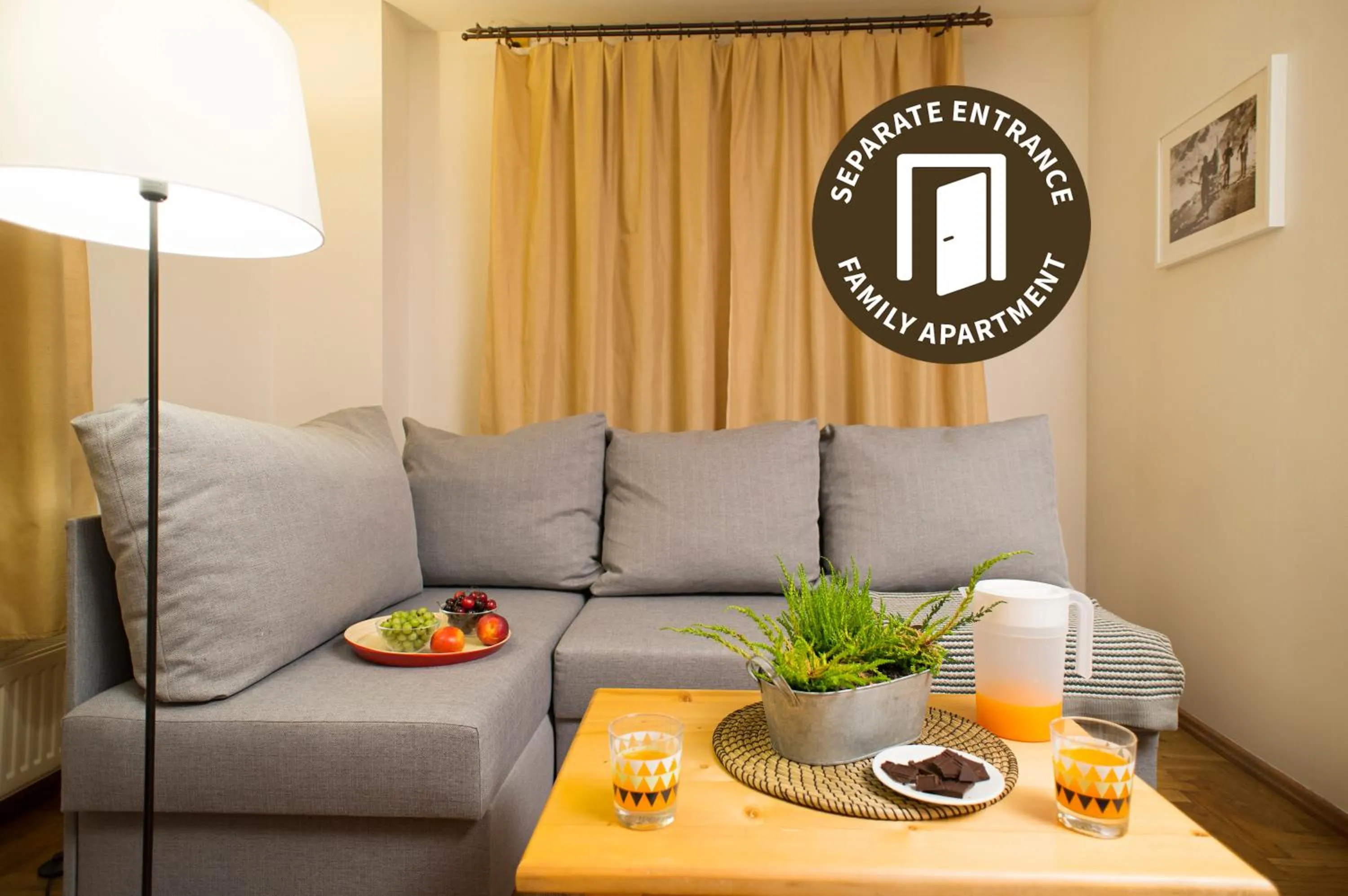 Living room in Apartamenty ApartArt Zakopane