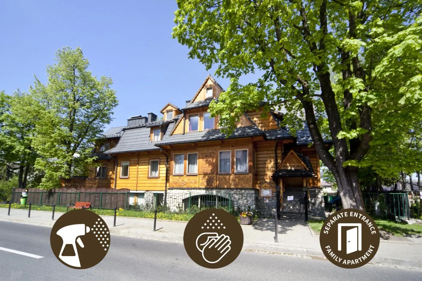 Property building in Apartamenty ApartArt Zakopane
