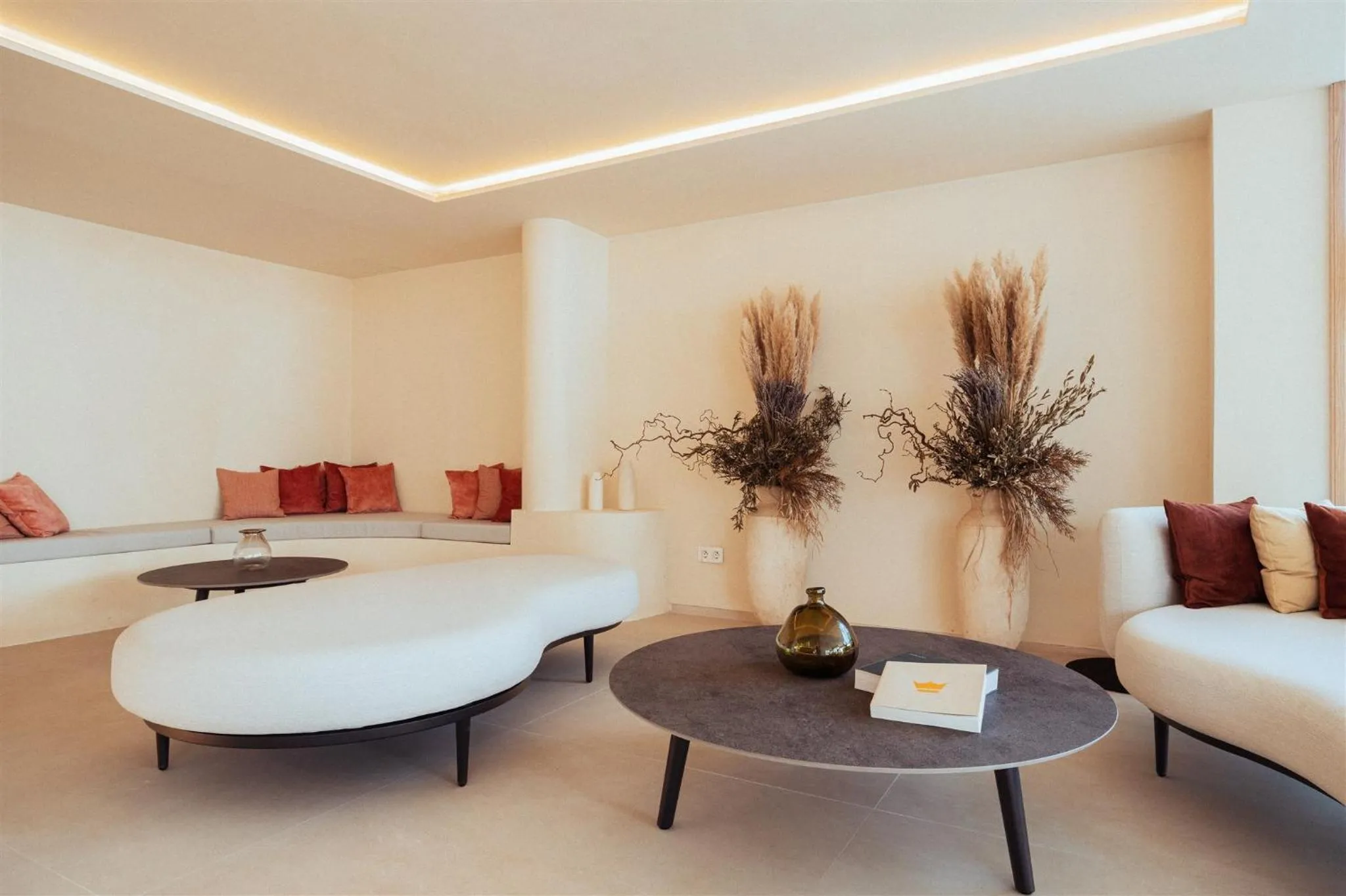 Lobby or reception, Bed in AMA Ibiza