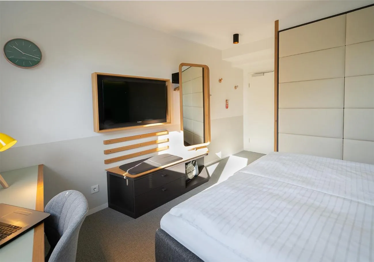 Bed in Hotel Am Leinritt