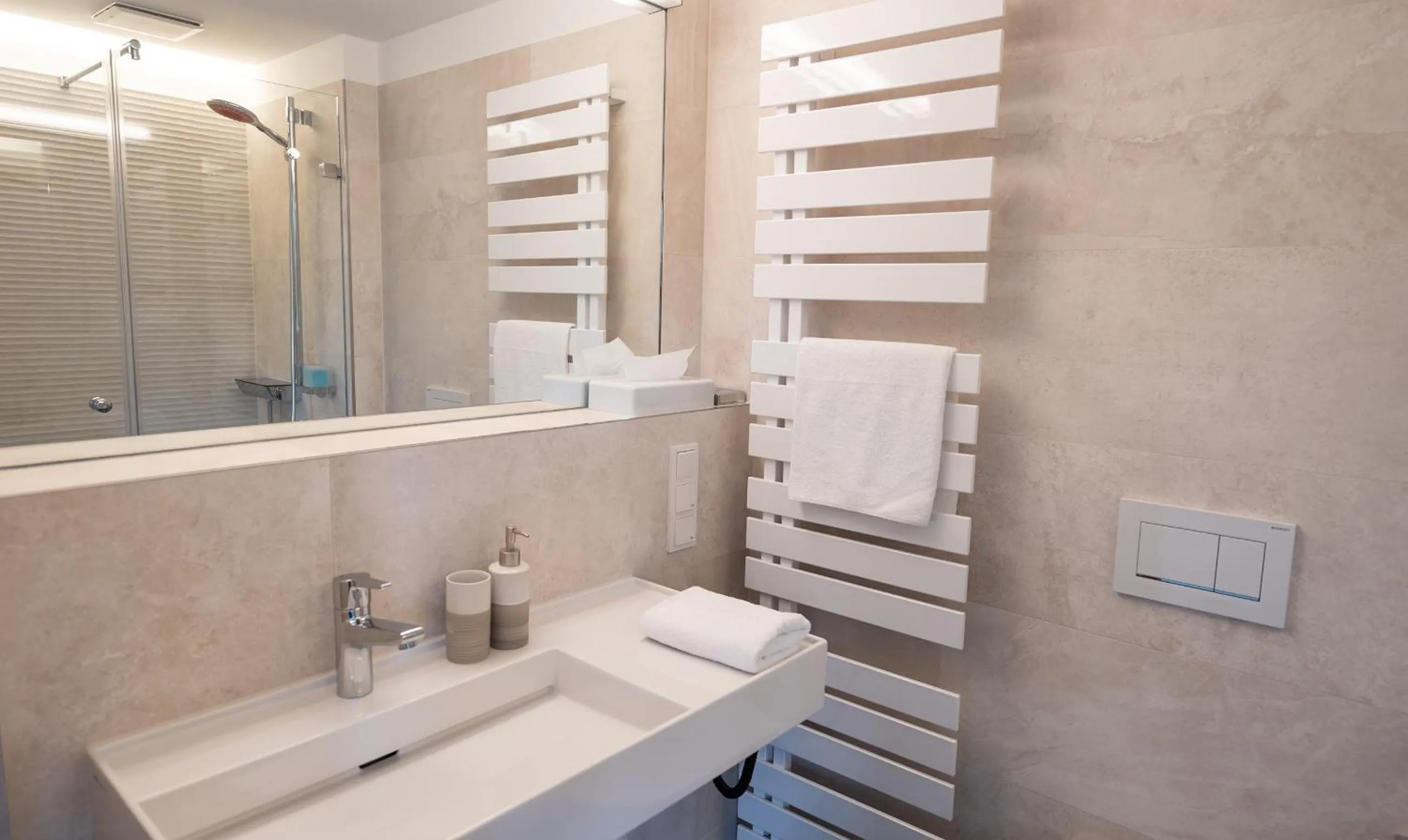 Bathroom in Hotel Am Leinritt