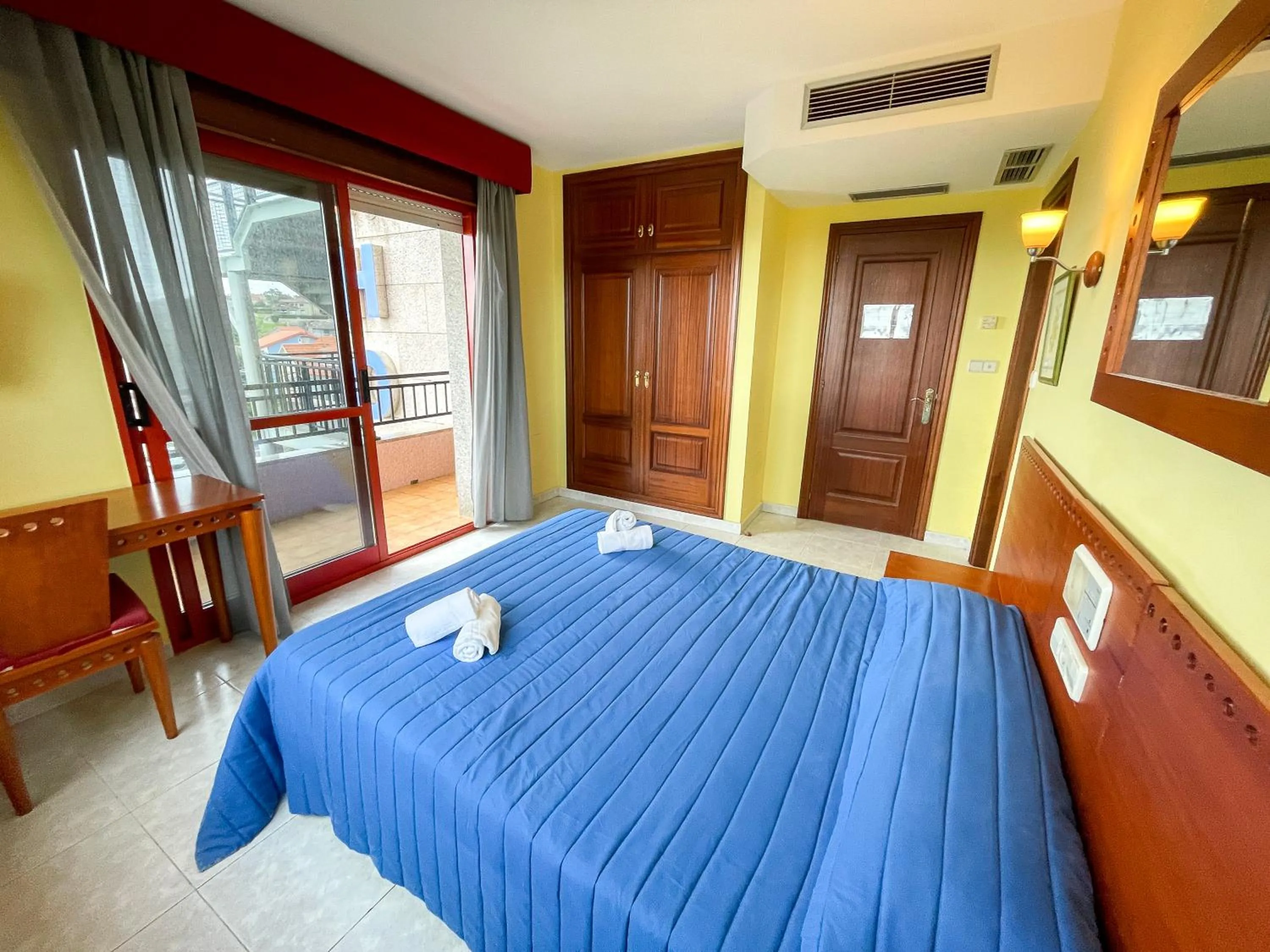 Bed in Hotel Acquamaris 3000