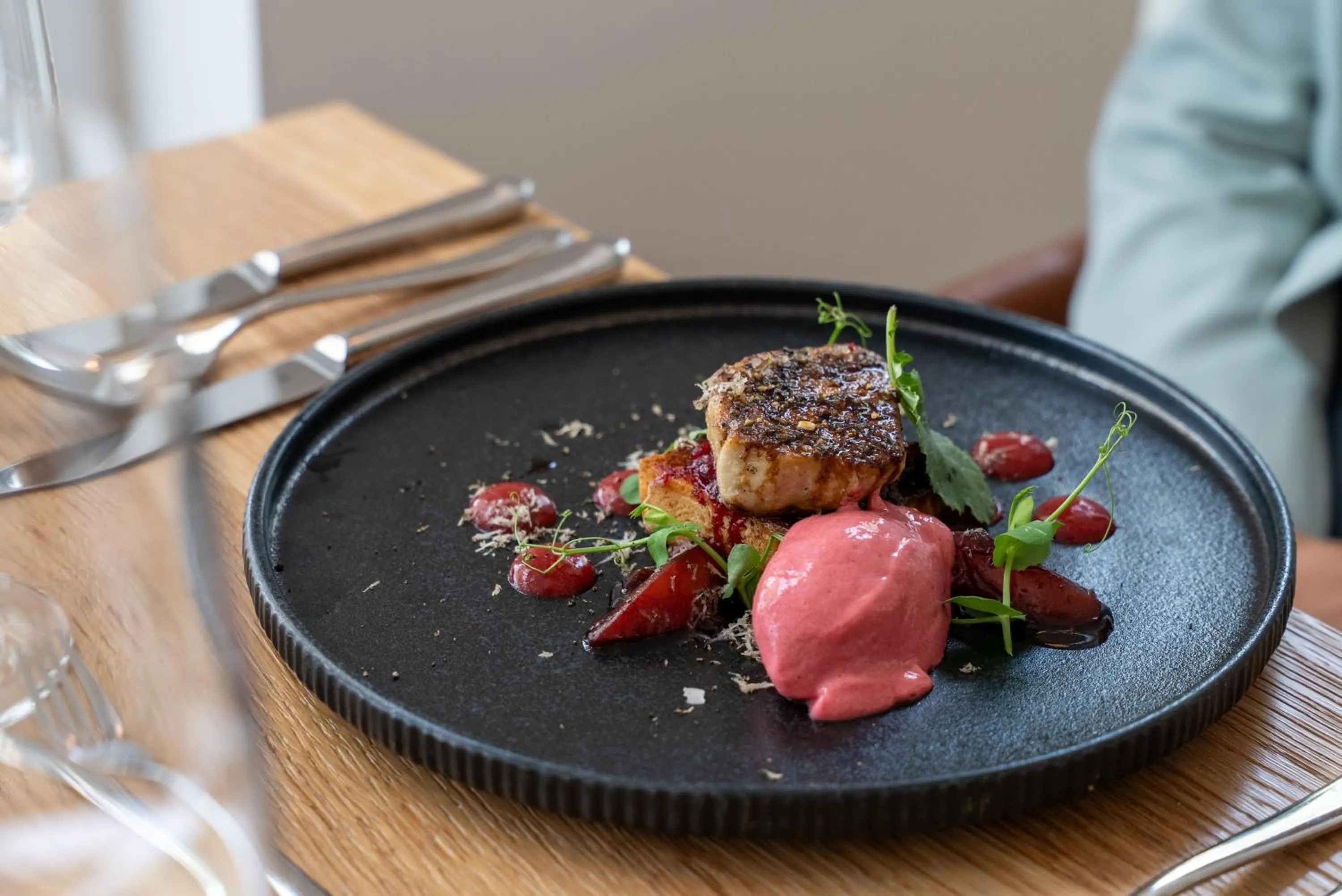 Restaurant/places to eat in Strandhotel Ostende