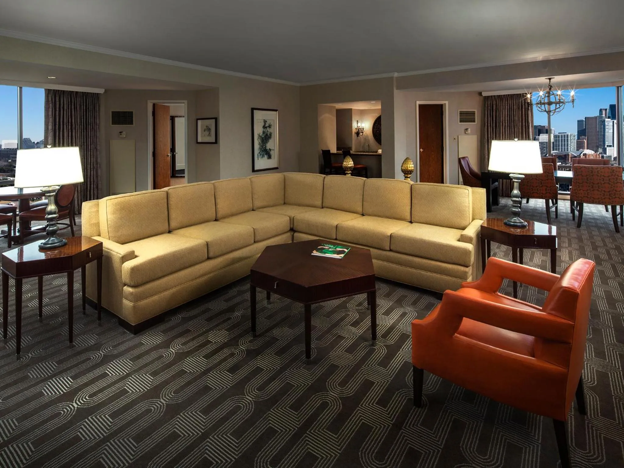 View (from property/room) in Hilton Anatole