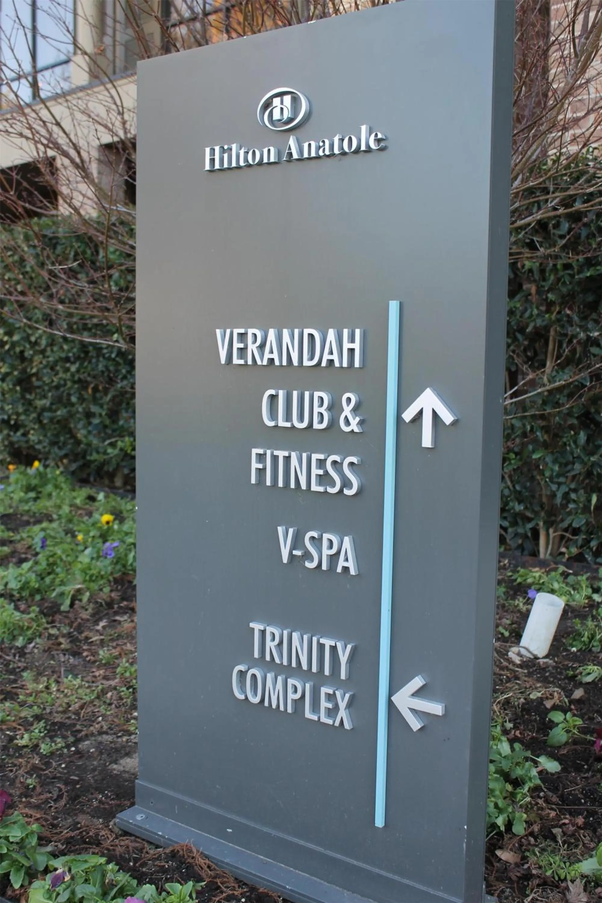 Fitness centre/facilities in Hilton Anatole