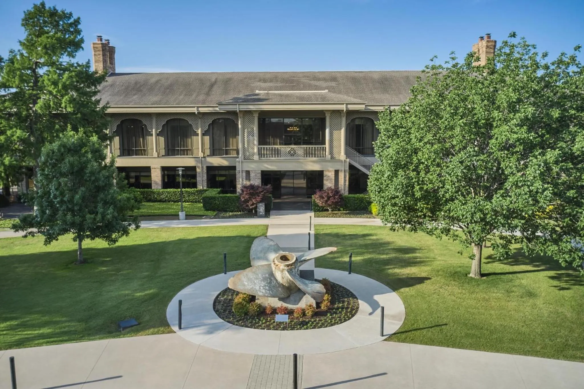 Fitness centre/facilities in Hilton Anatole