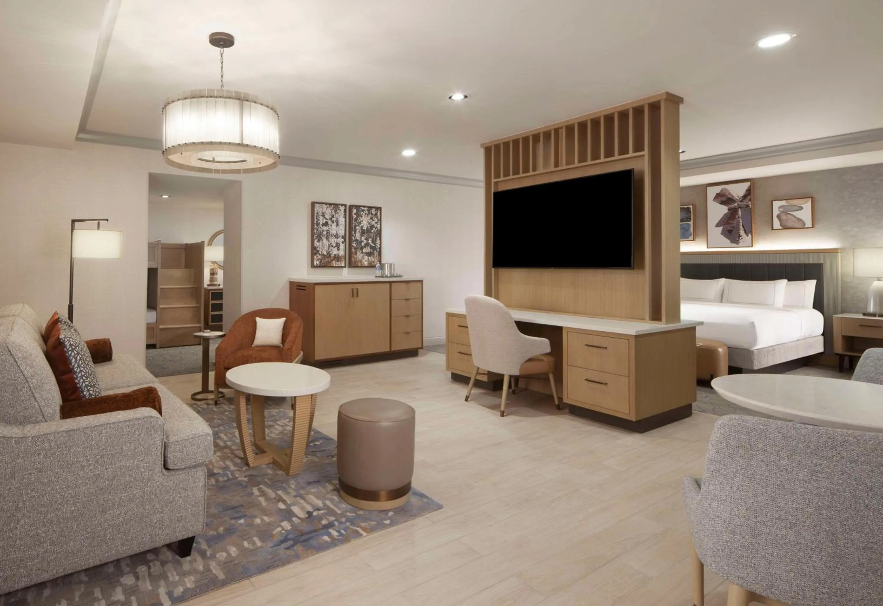 Bedroom in Hilton Anatole