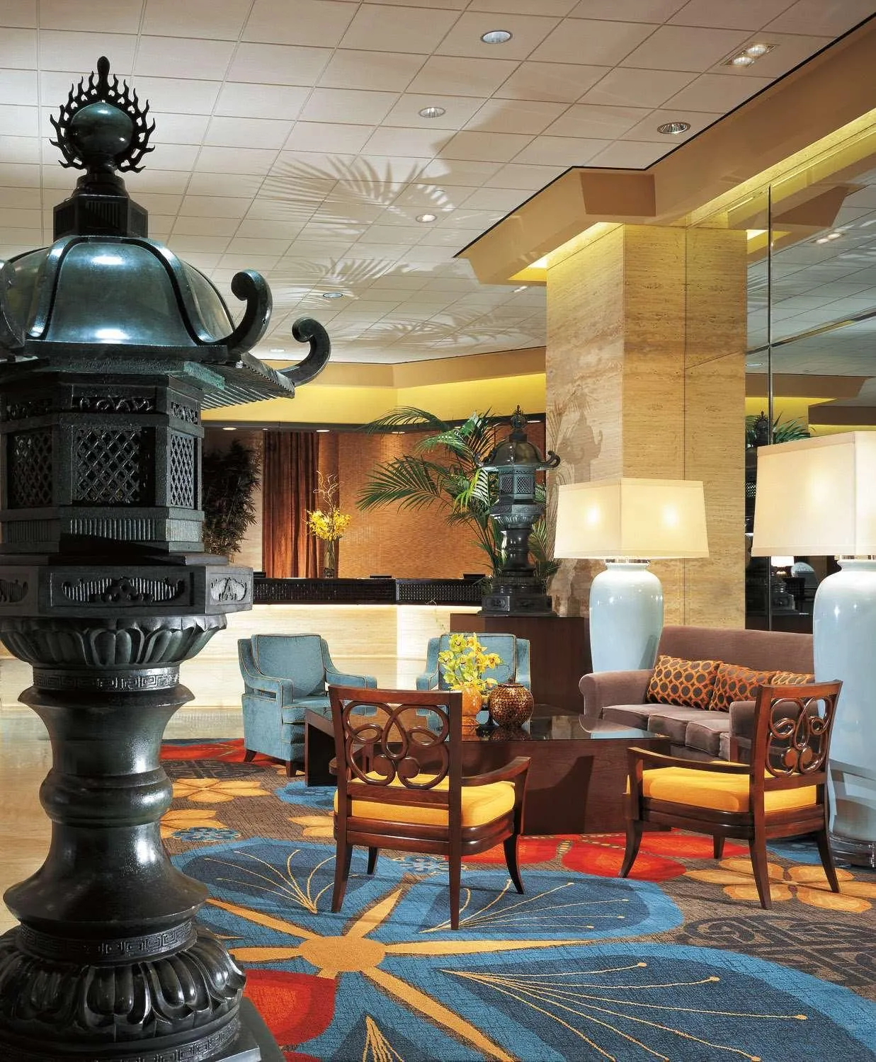 Lobby or reception in Hilton Anatole