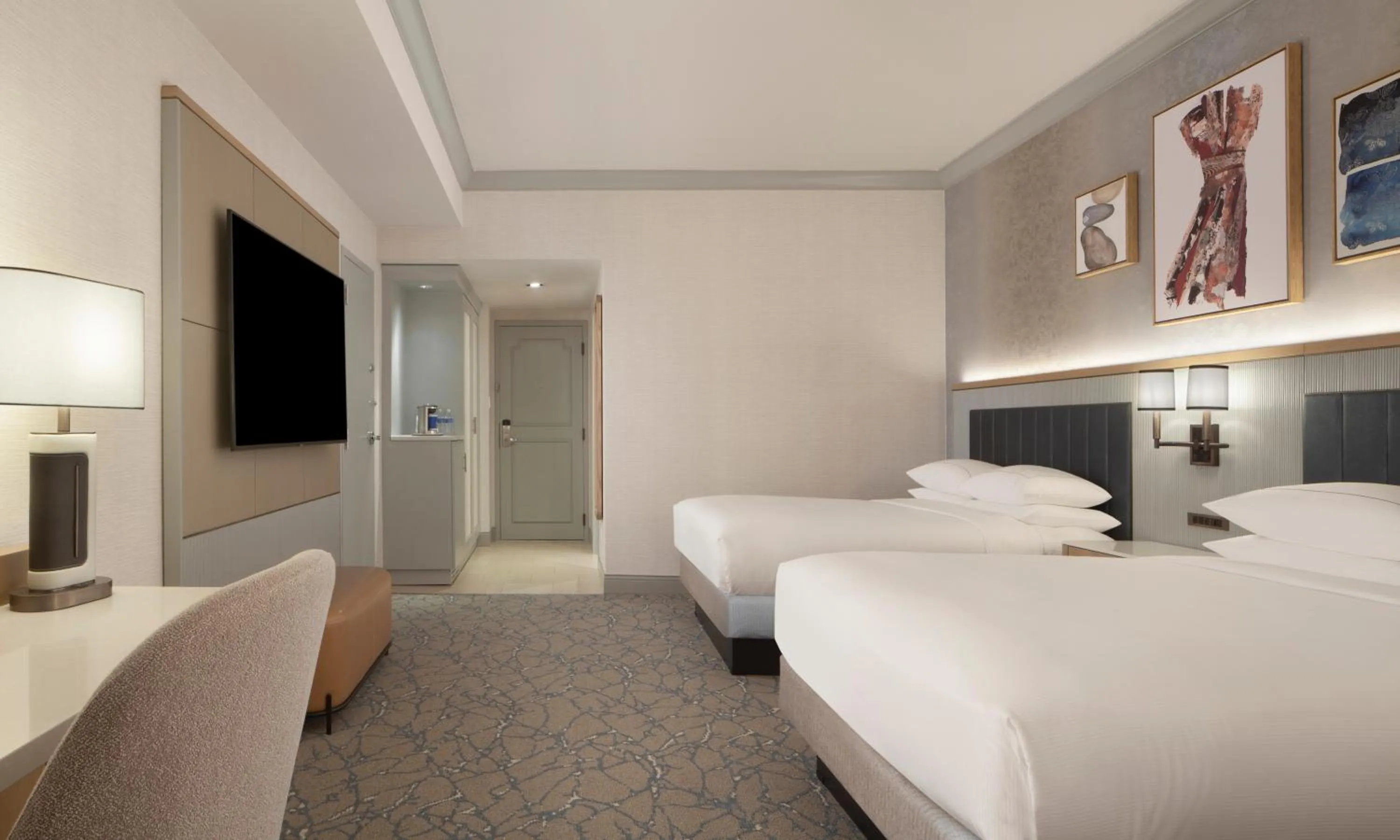 Bed in Hilton Anatole