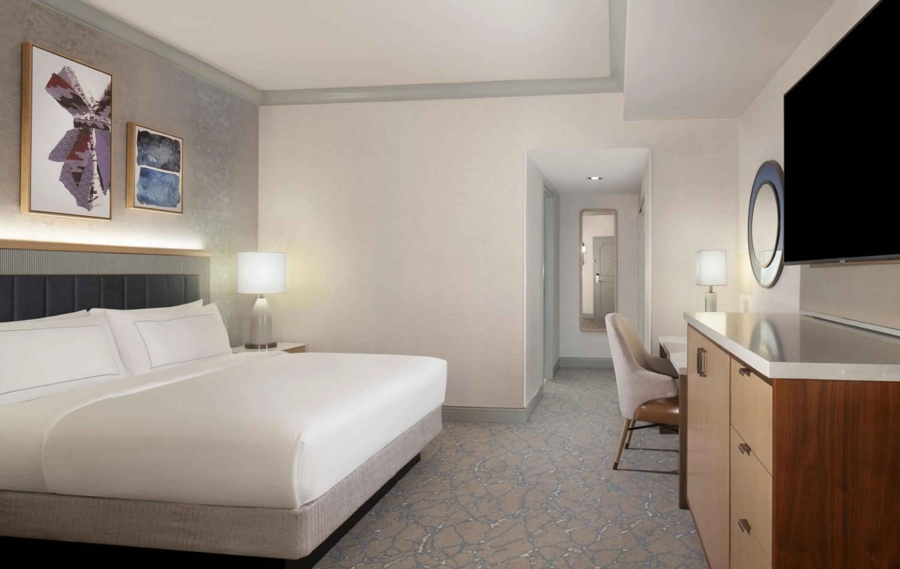 Bed in Hilton Anatole