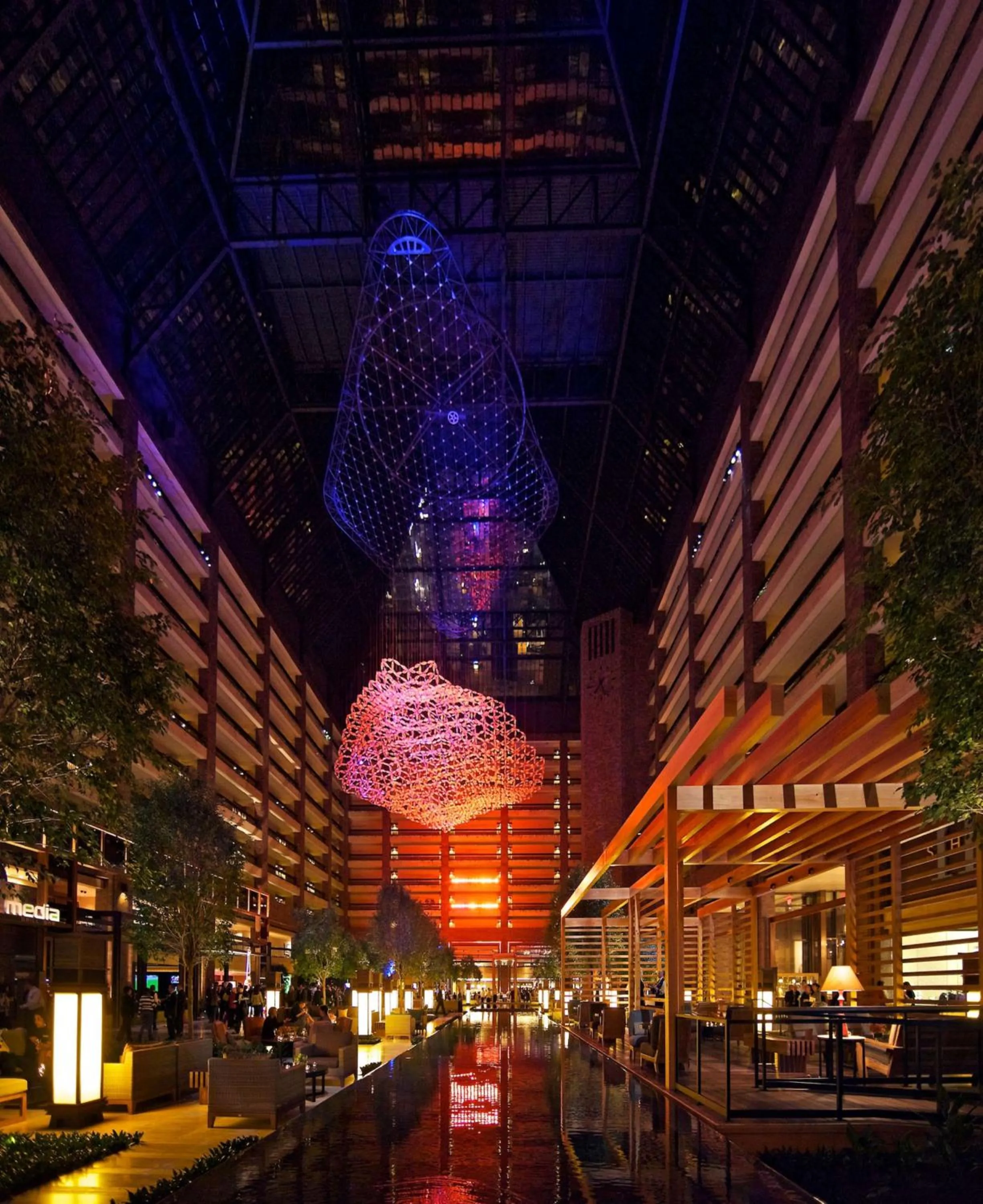 Night in Hilton Anatole