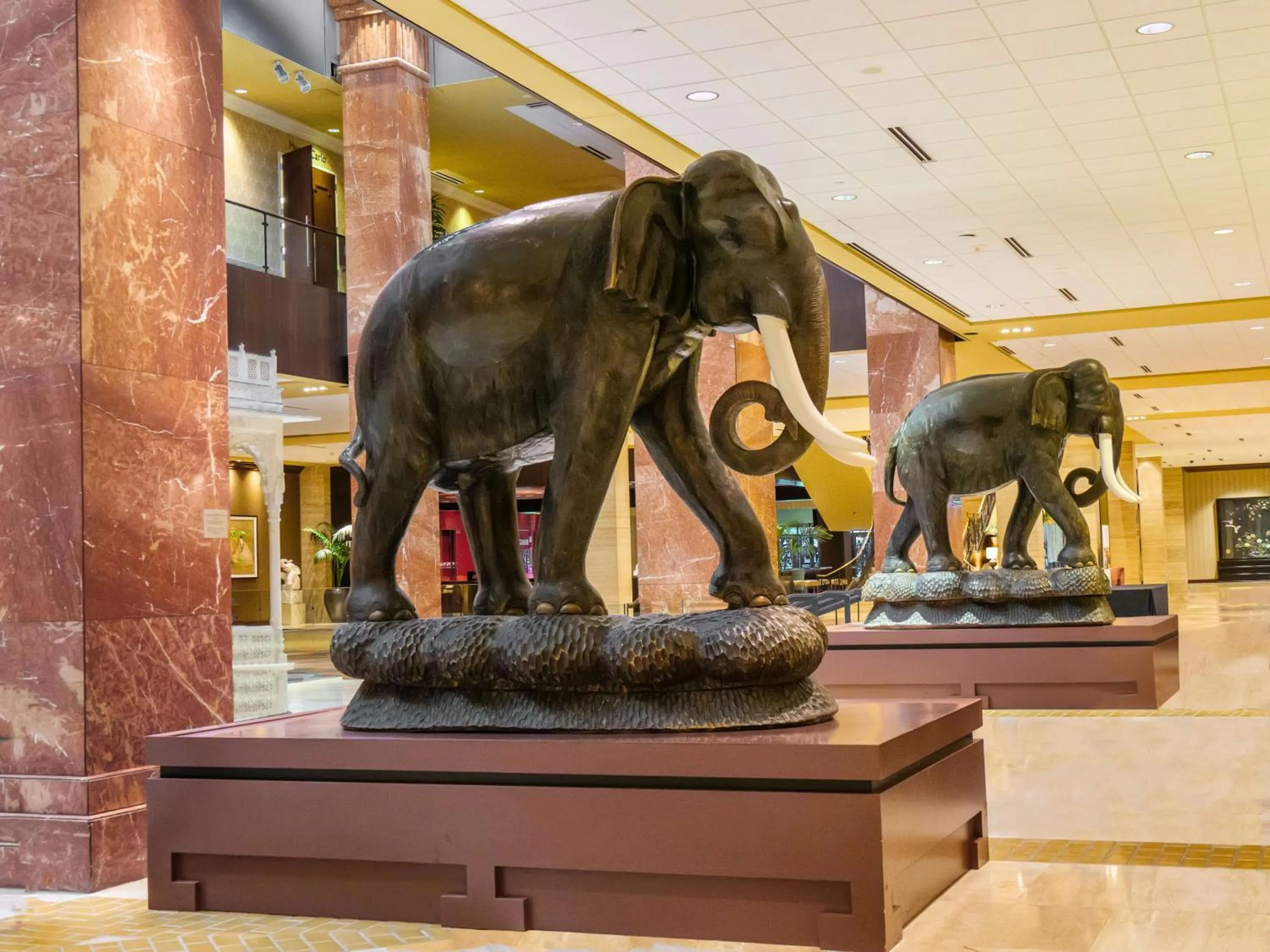 Lobby or reception in Hilton Anatole