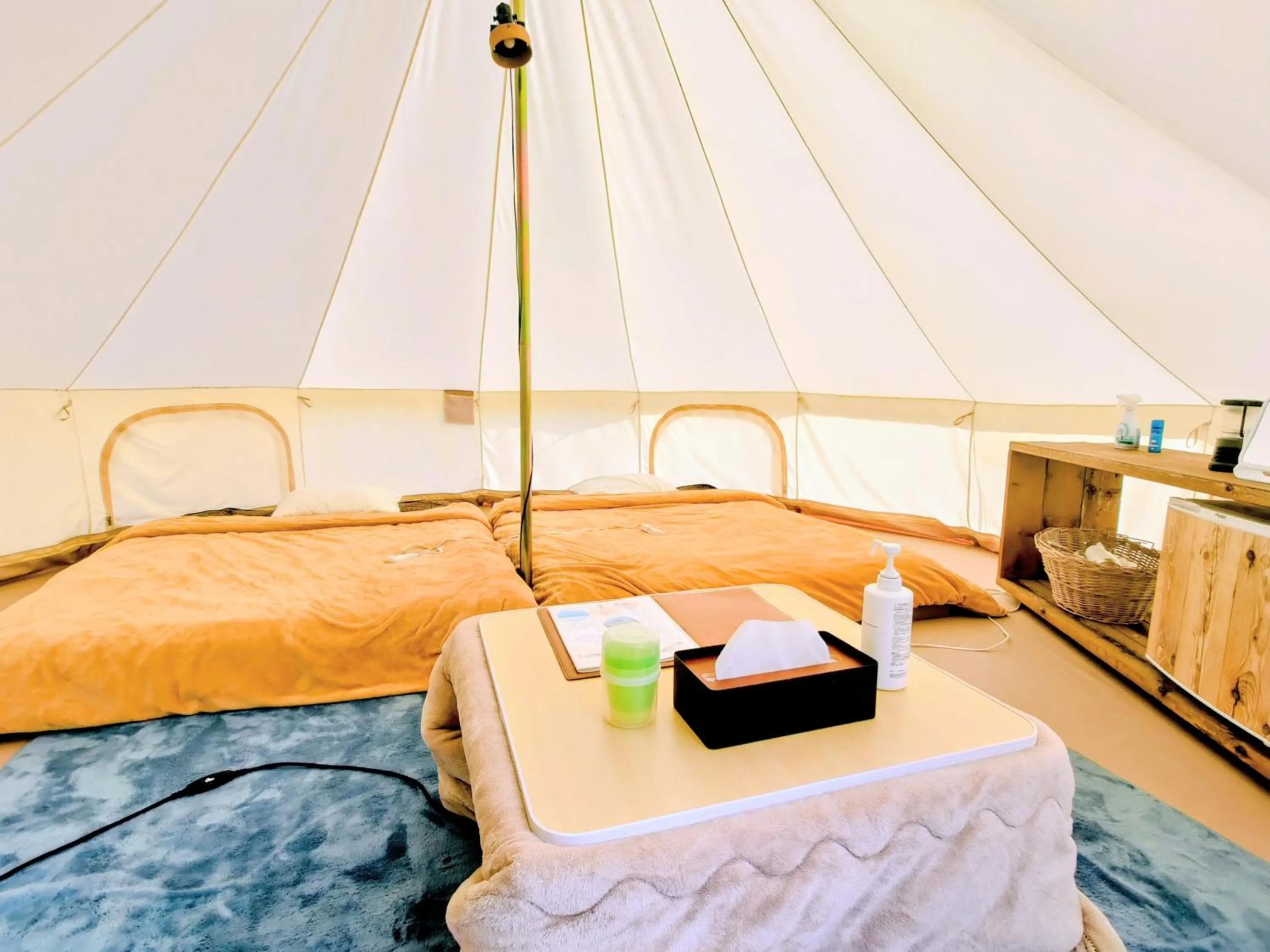 Bed in Kabuku Resort