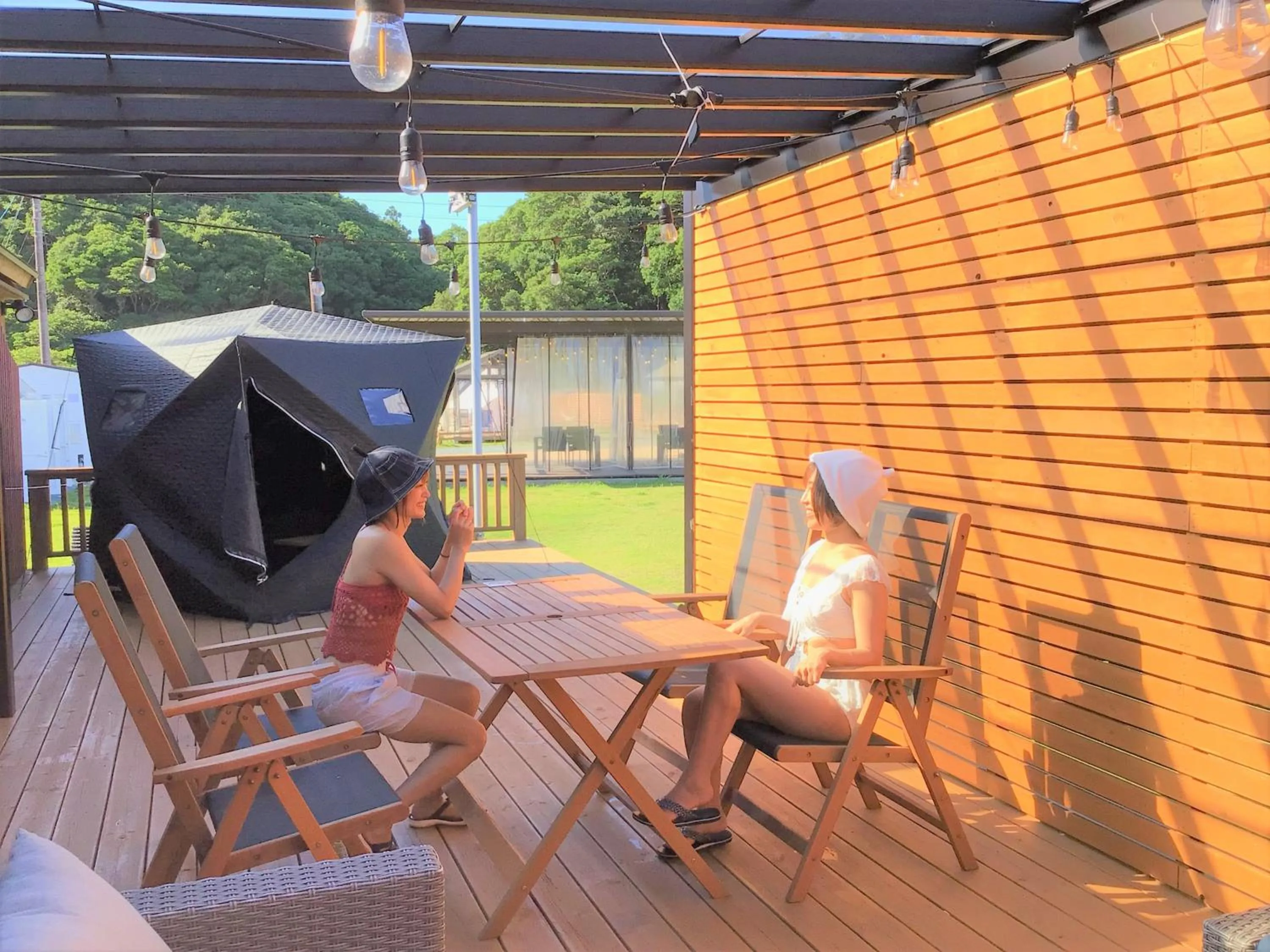 Dining area in Kabuku Resort