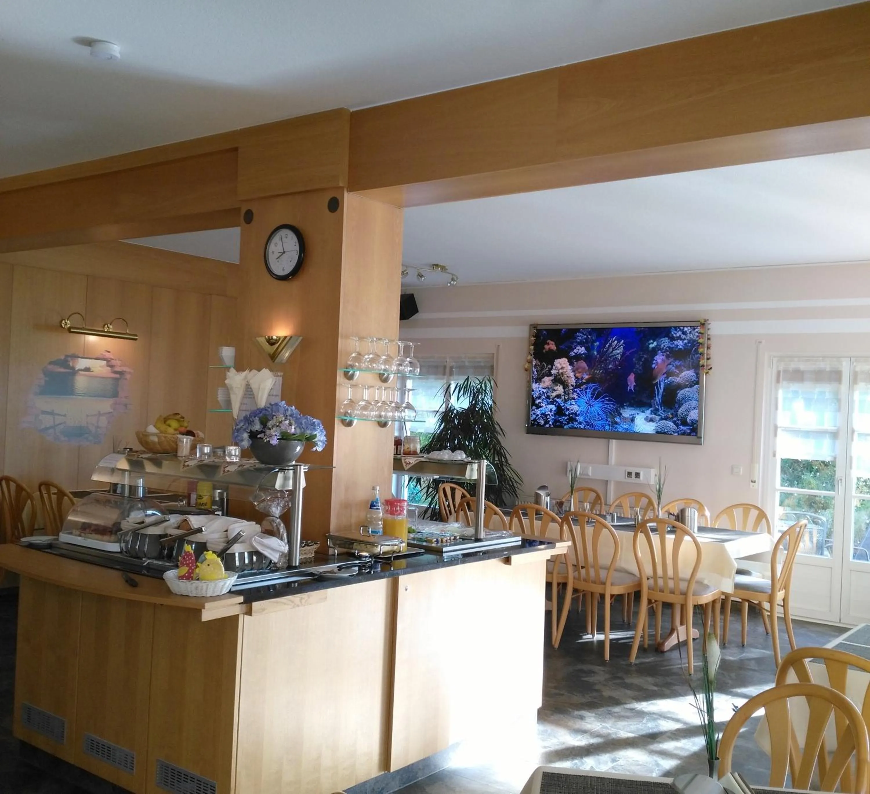 Restaurant/places to eat in Landhaus Hotel Müller