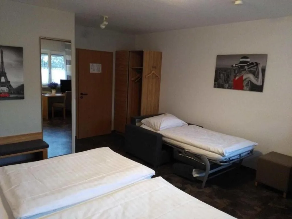 Bed in Landhaus Hotel Müller