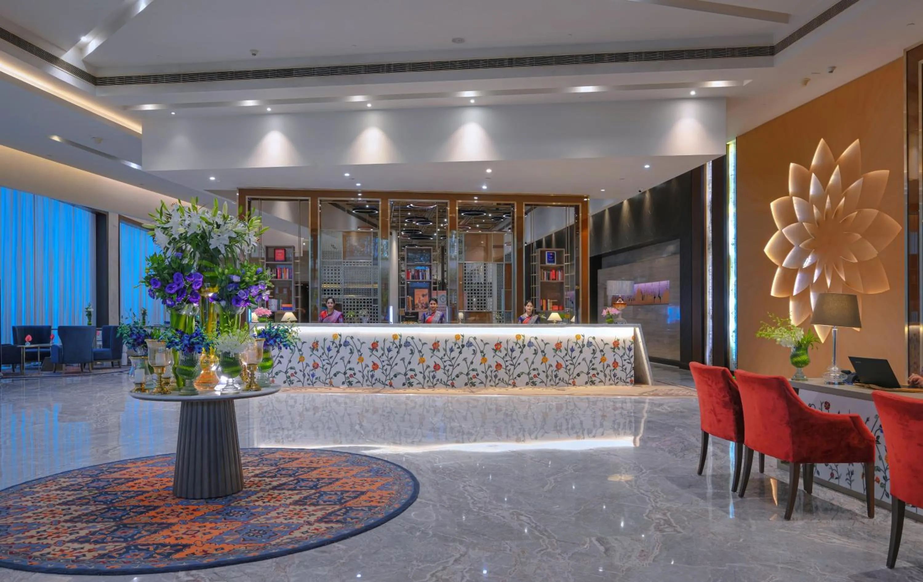 Lobby or reception in Taj Agra