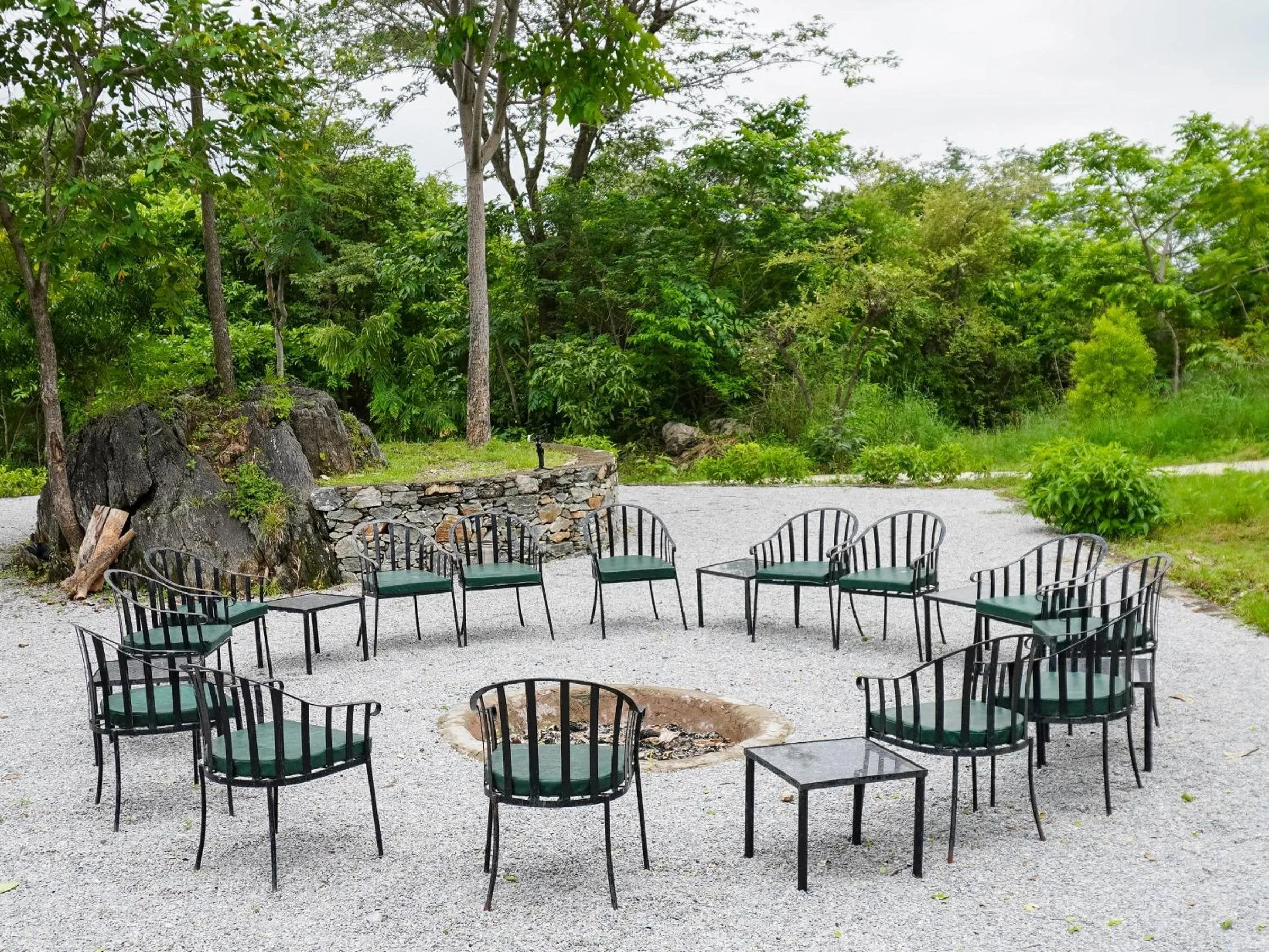 Garden view in Bella Basera