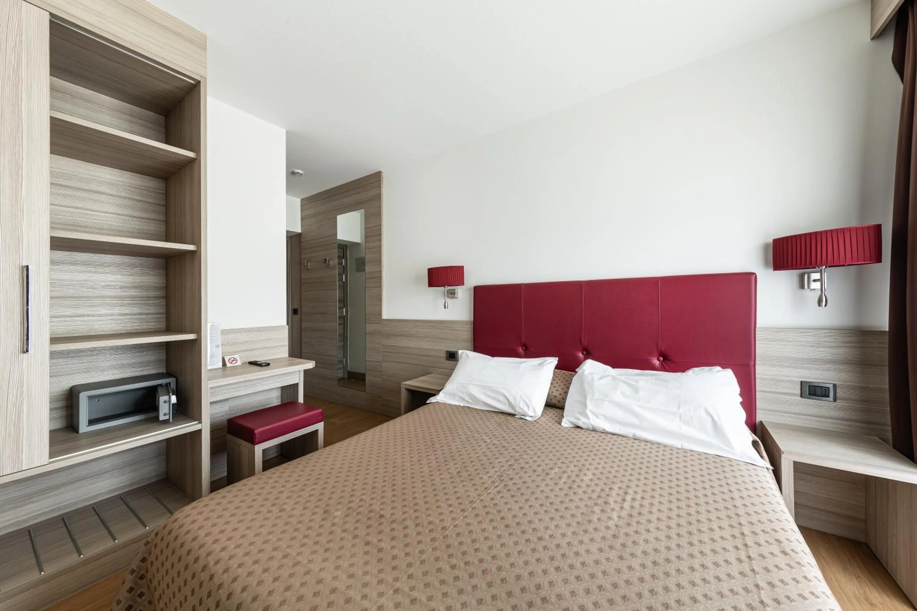 Bed in Hotel Bel Sit Wellness Spa