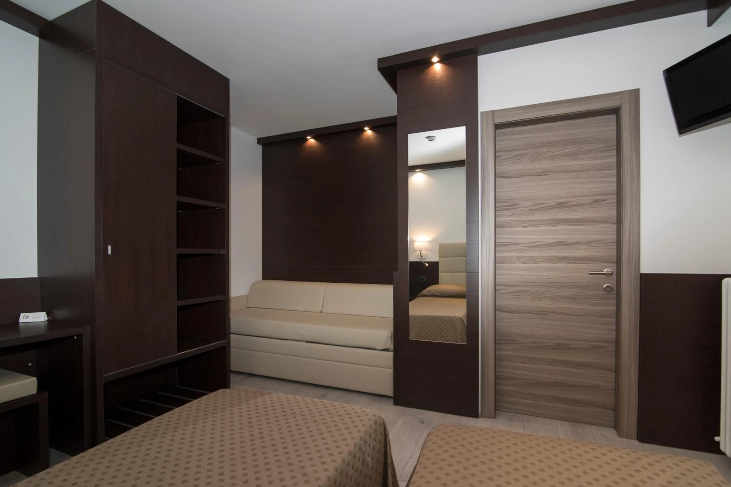 Bed in Hotel Bel Sit Wellness Spa