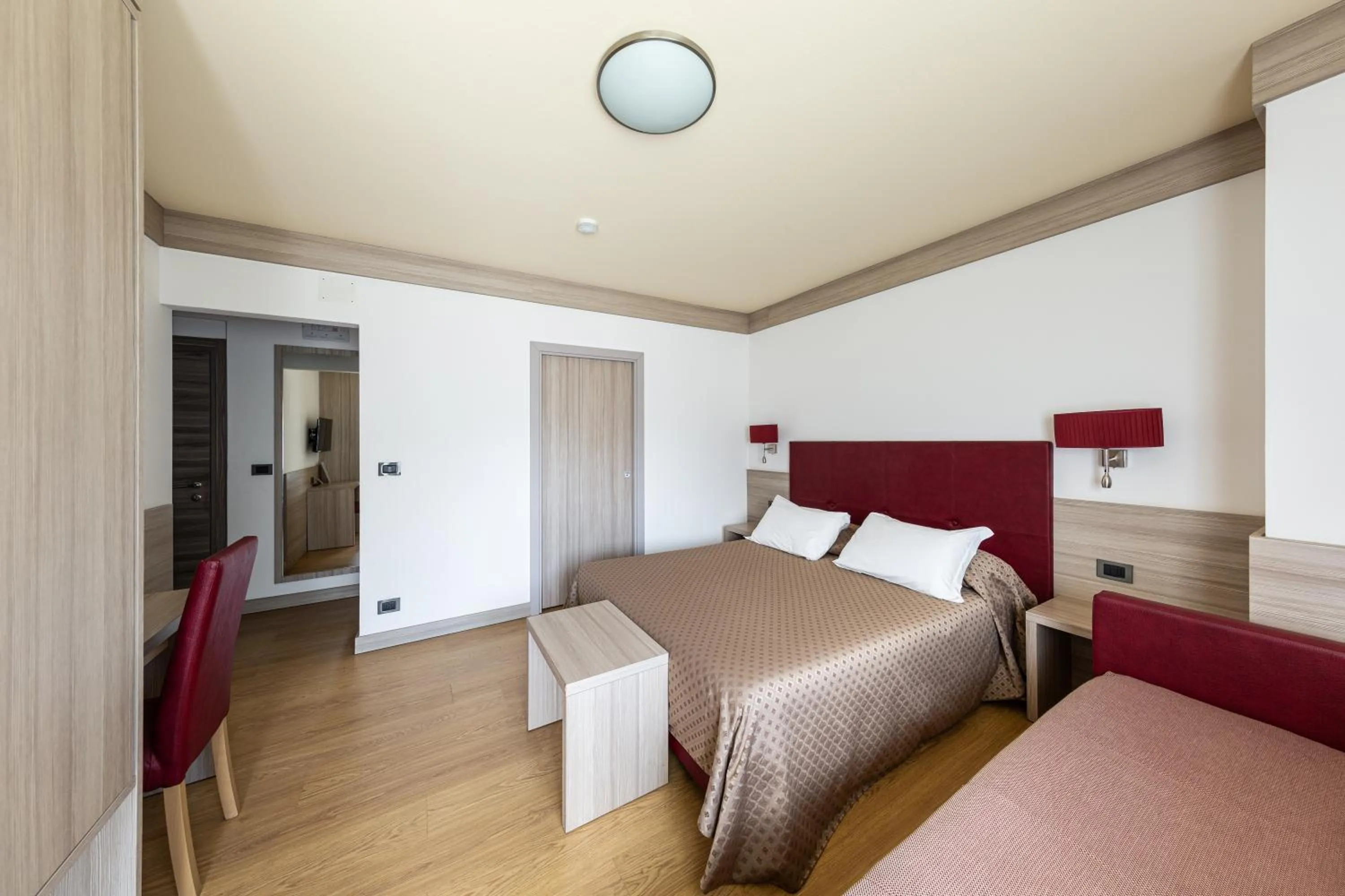 Bed in Hotel Bel Sit Wellness Spa