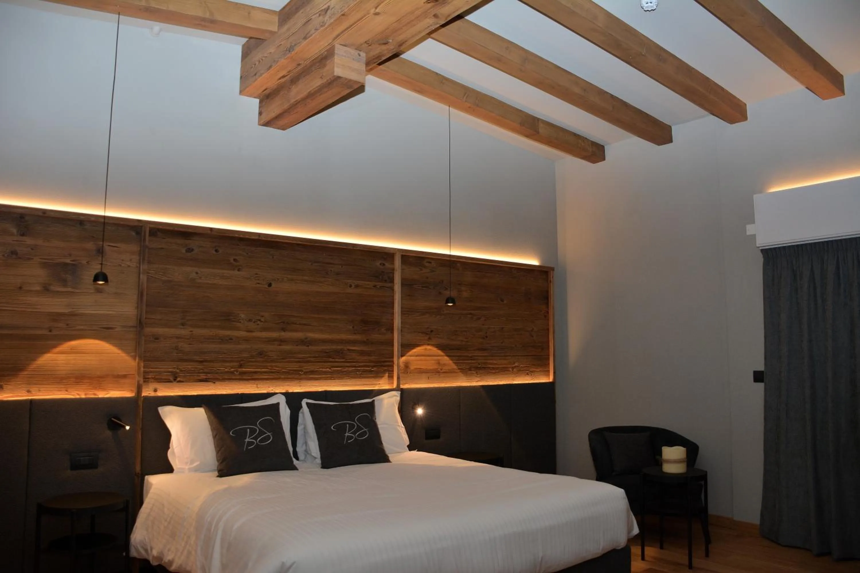 Bed in Hotel Bel Sit Wellness Spa