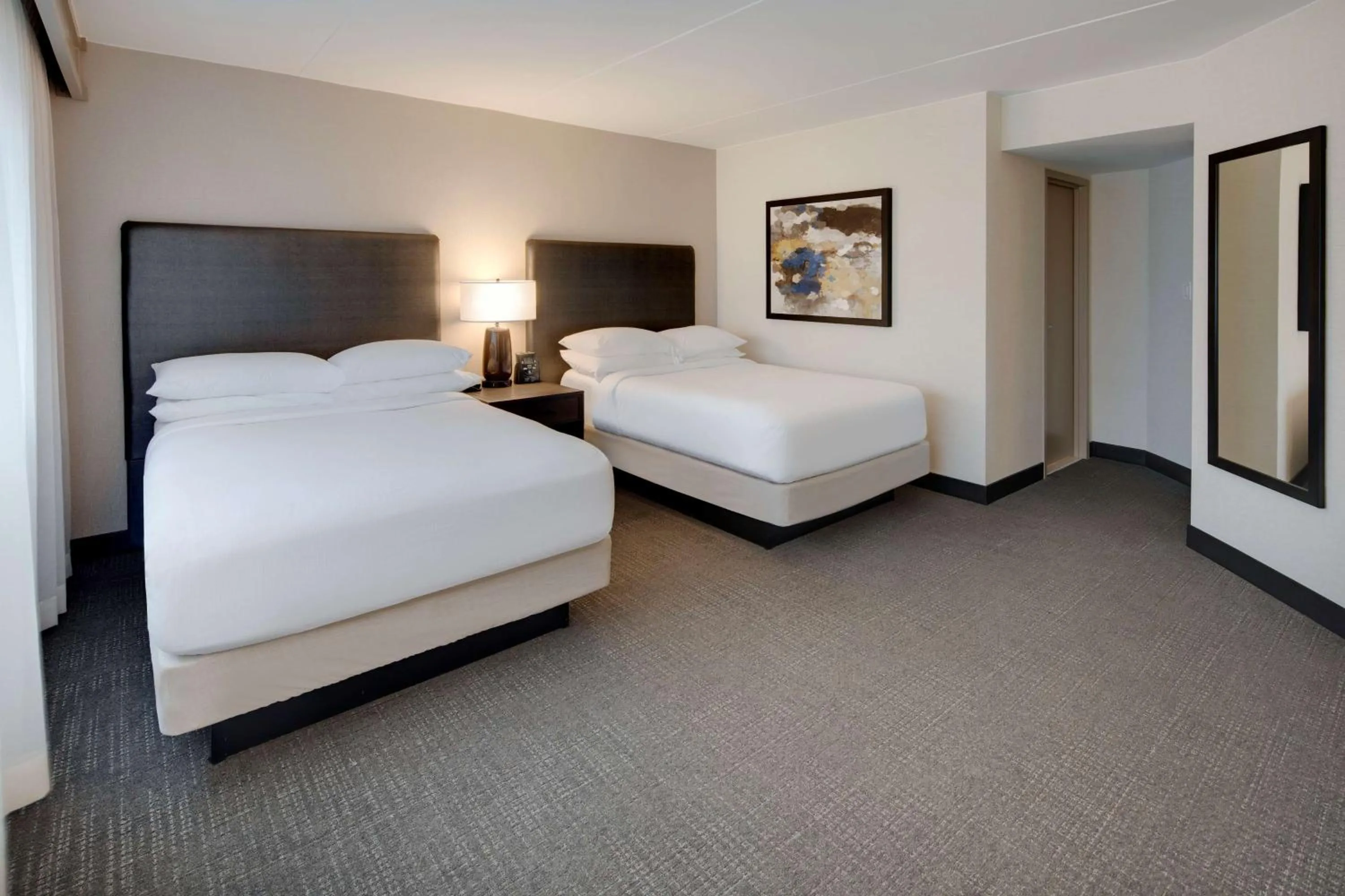 Bed in Embassy Suites by Hilton Detroit Troy Auburn Hills