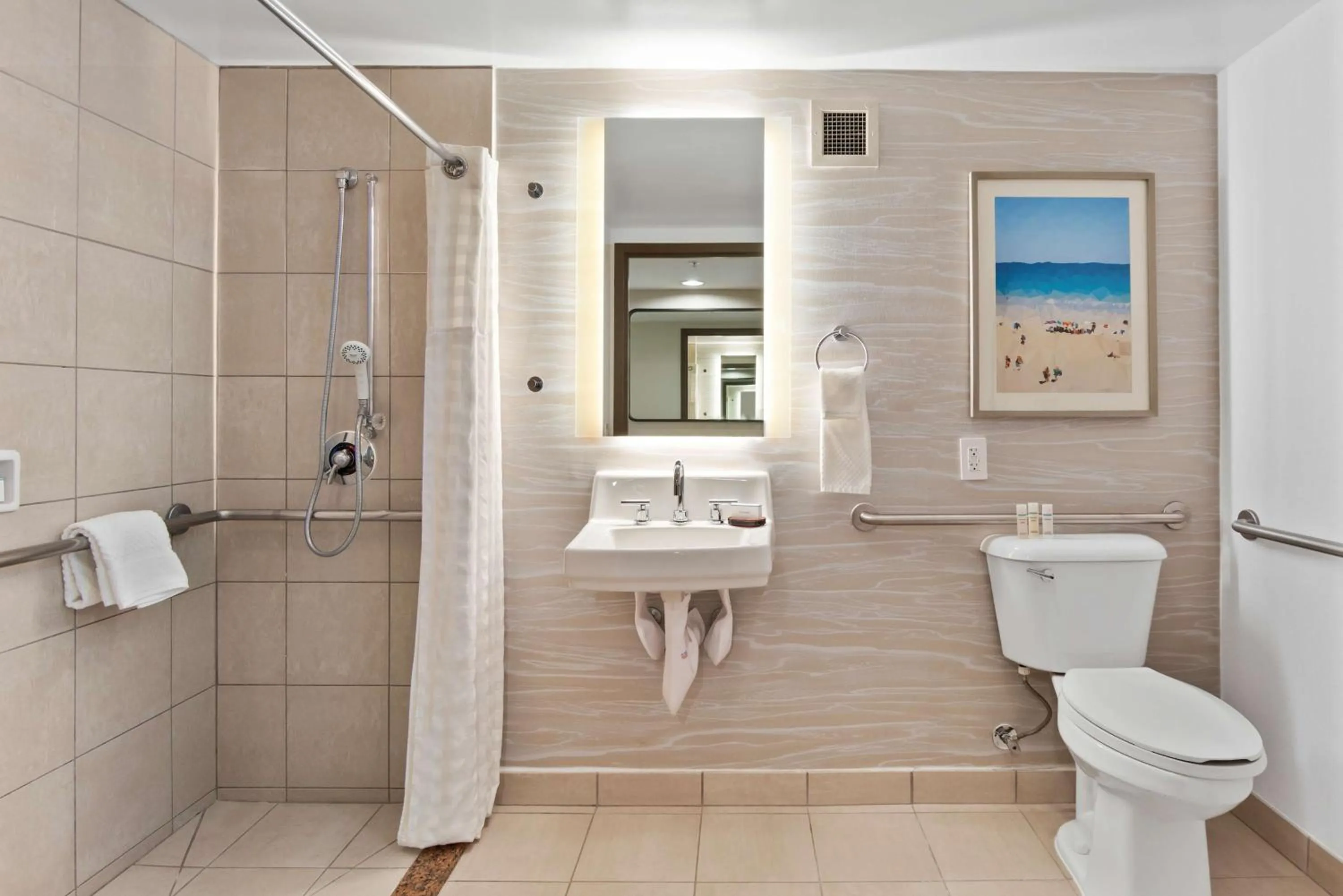 Bathroom in Embassy Suites by Hilton Anaheim South