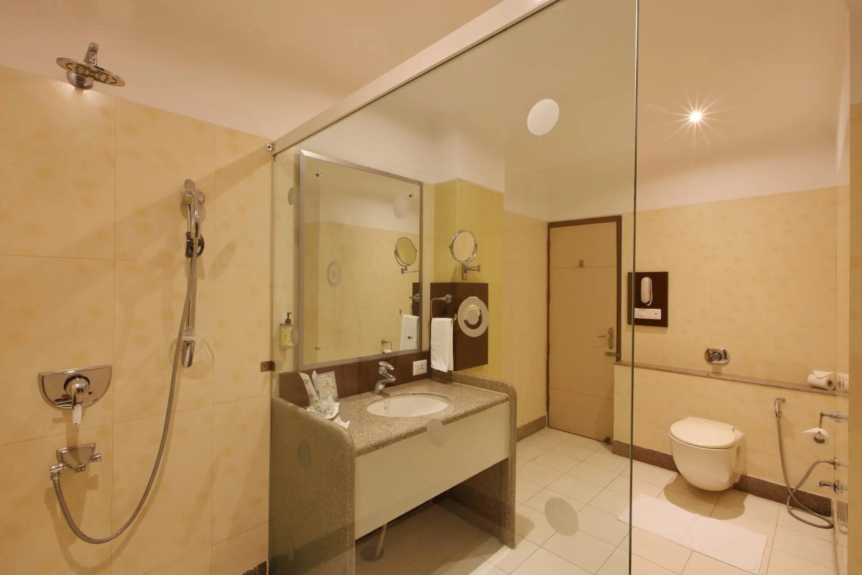 Bathroom in Lemon Tree Hotel Baddi