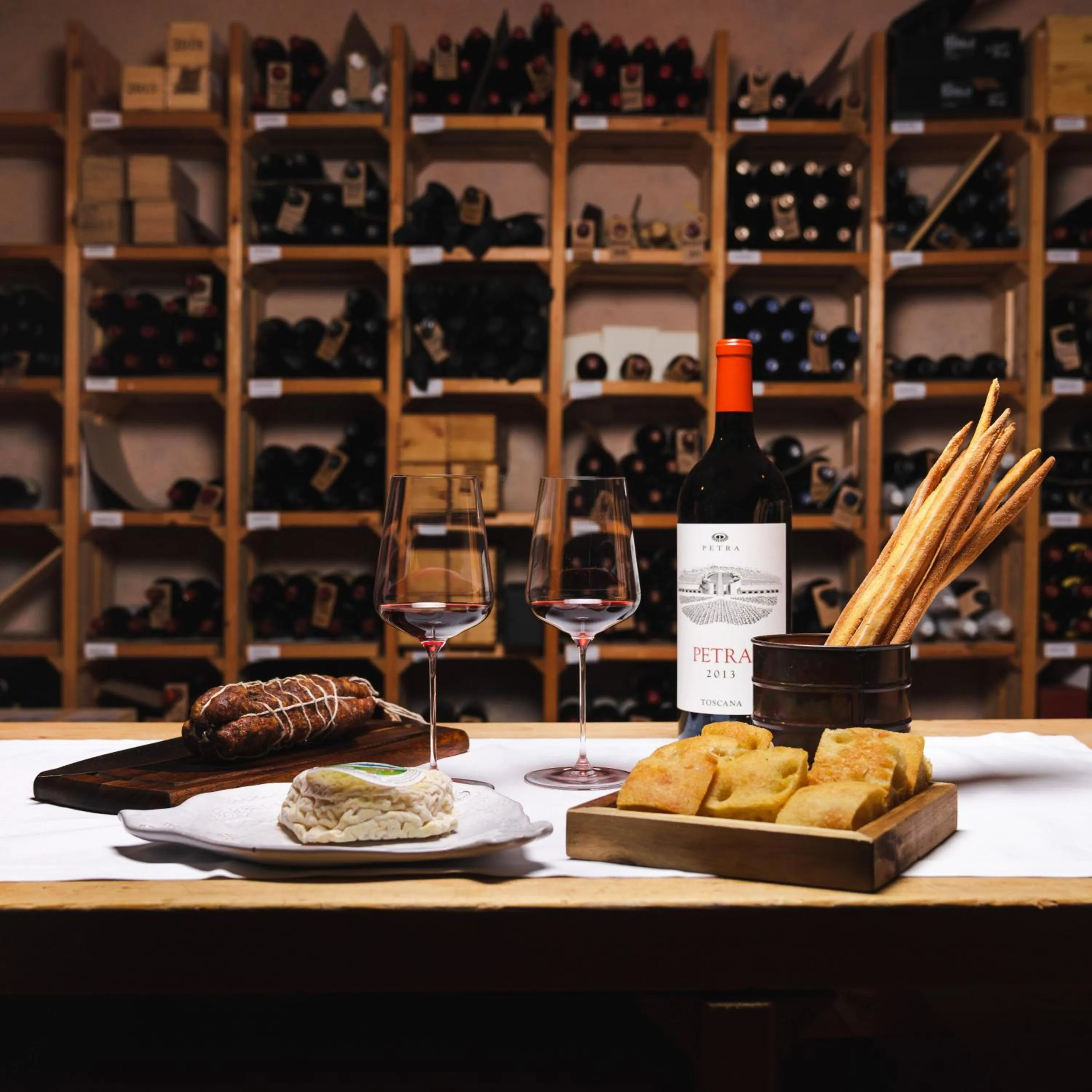 Food and drinks in L'Albereta Relais & Chateaux