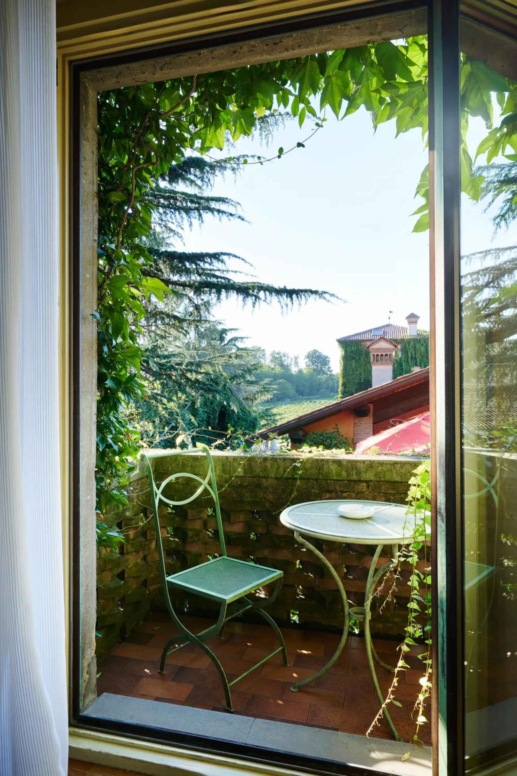 Balcony/Terrace in L'Albereta Relais & Chateaux