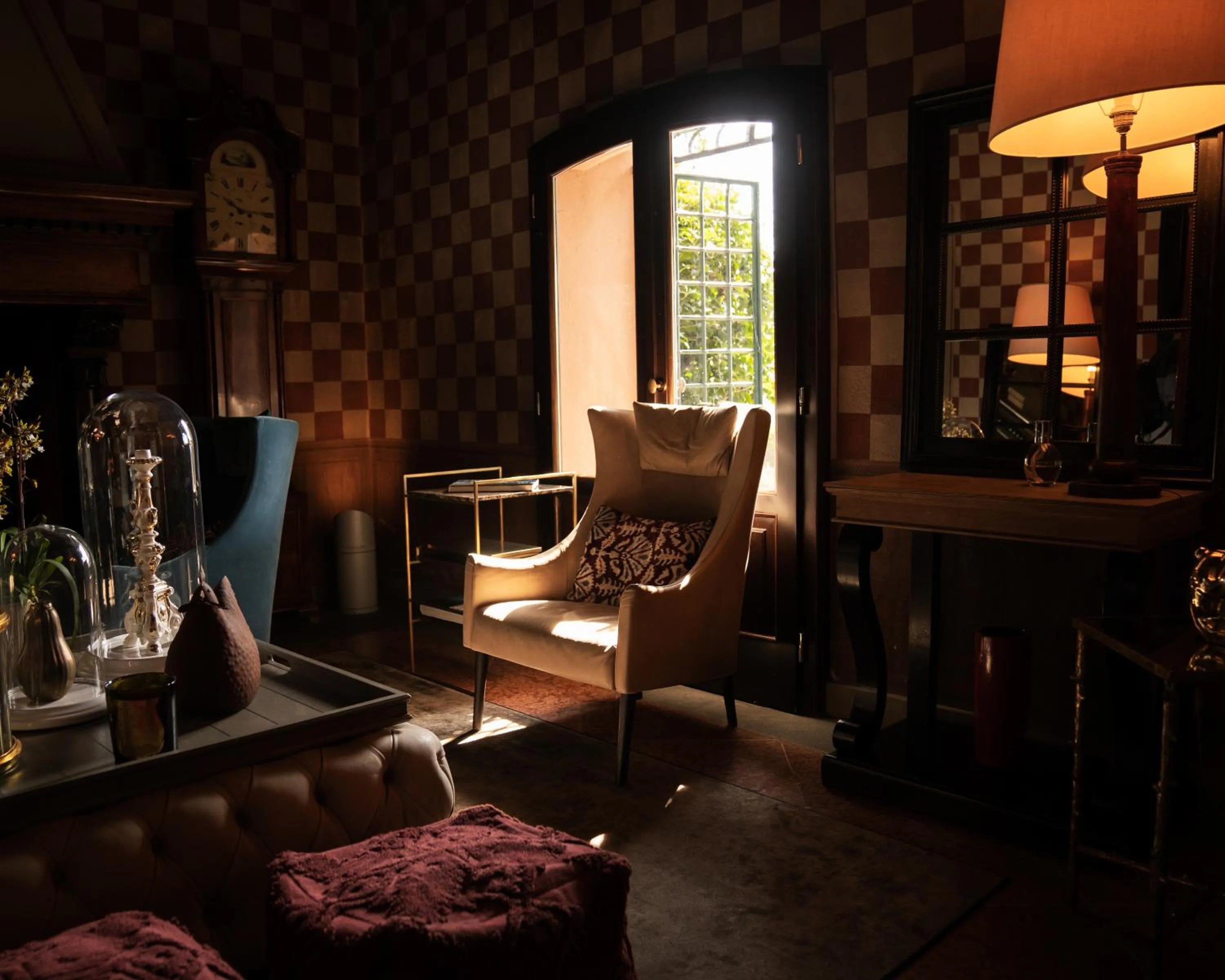 Seating area in L'Albereta Relais & Chateaux