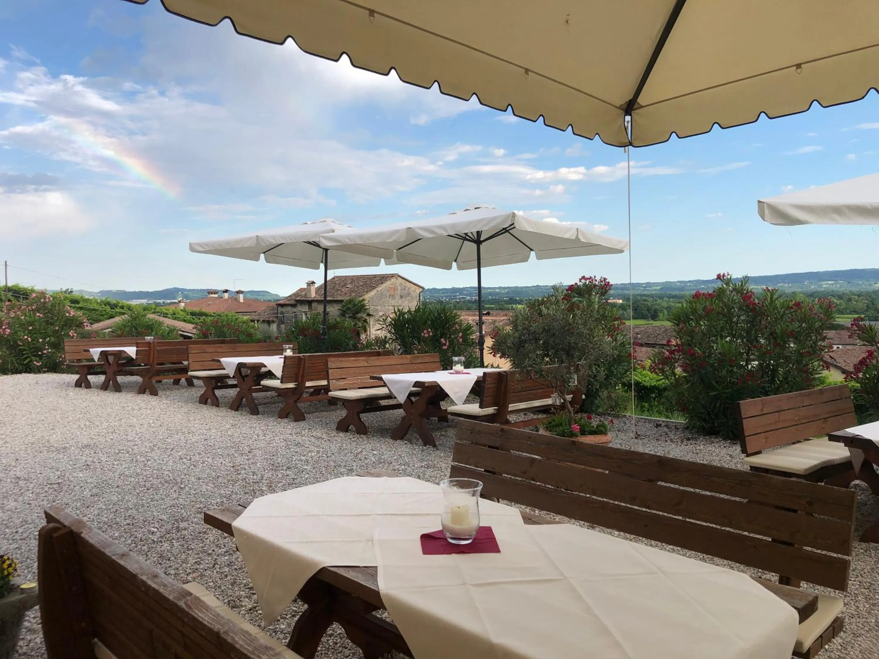 Garden in Agriturismo Al Credazzo