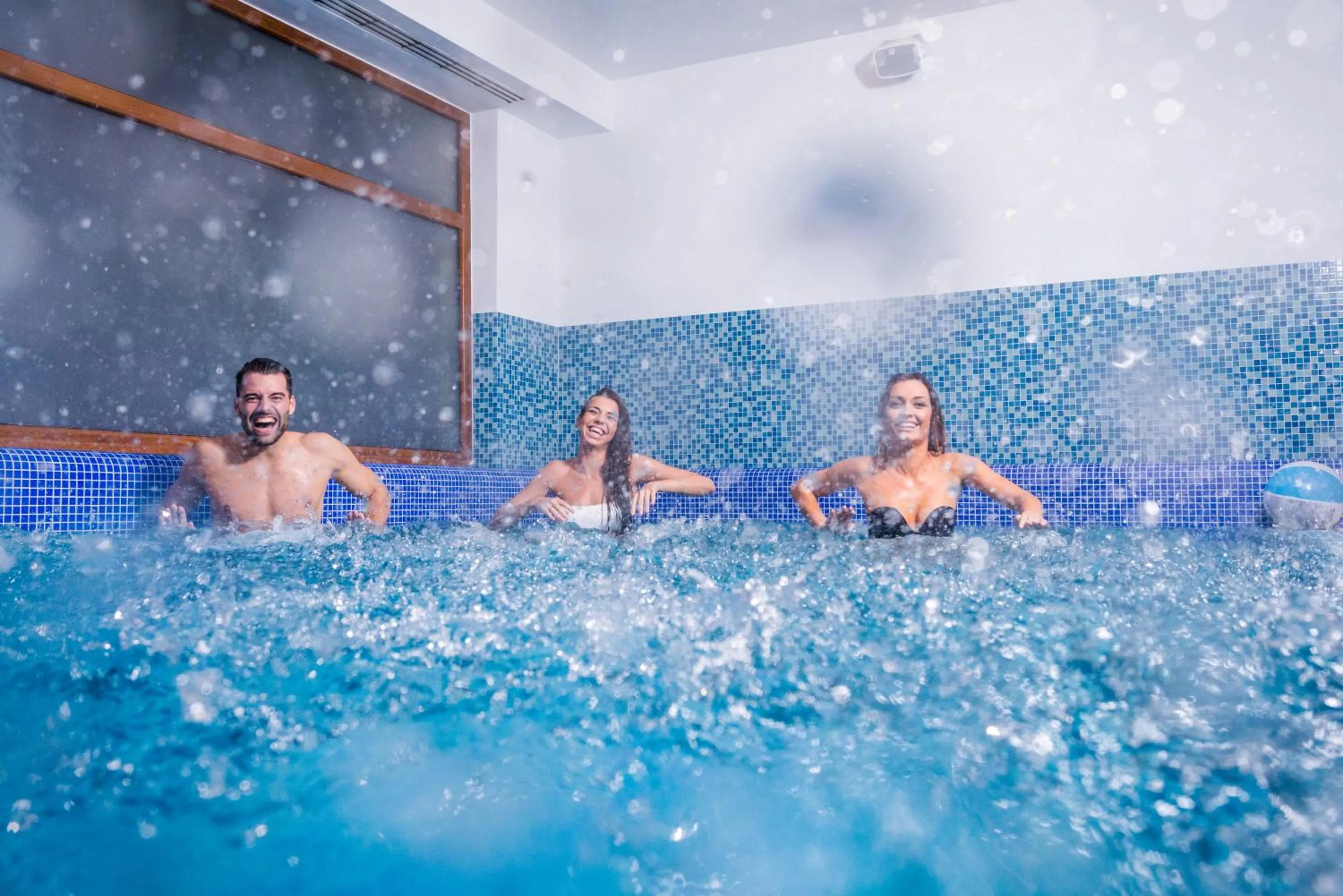 Swimming pool in Bock Hotel Ermitage