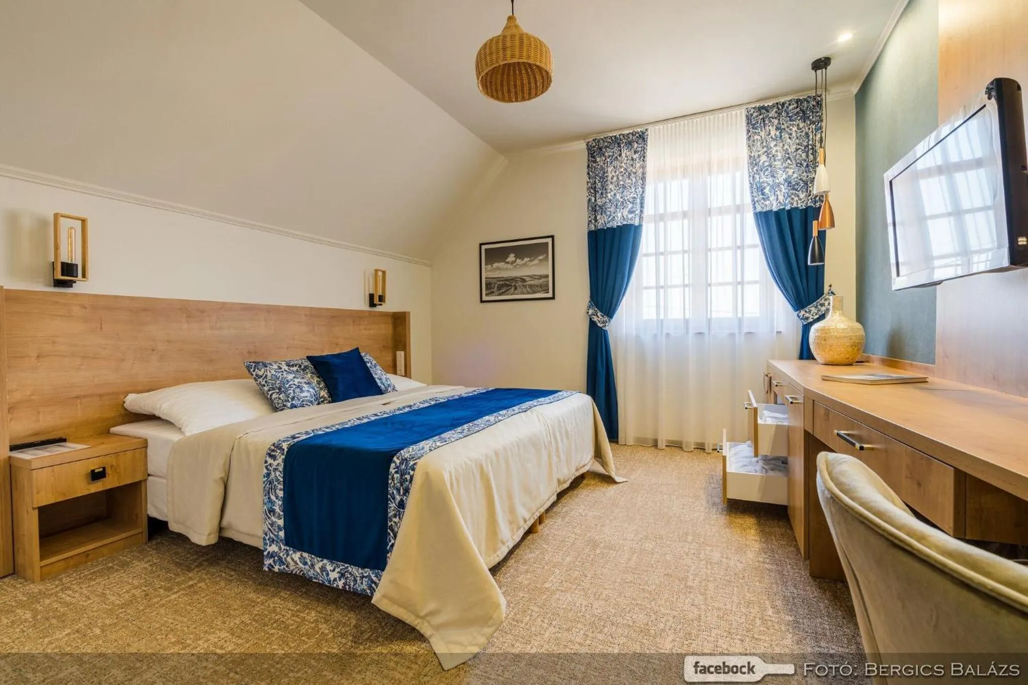 Bed in Bock Hotel Ermitage