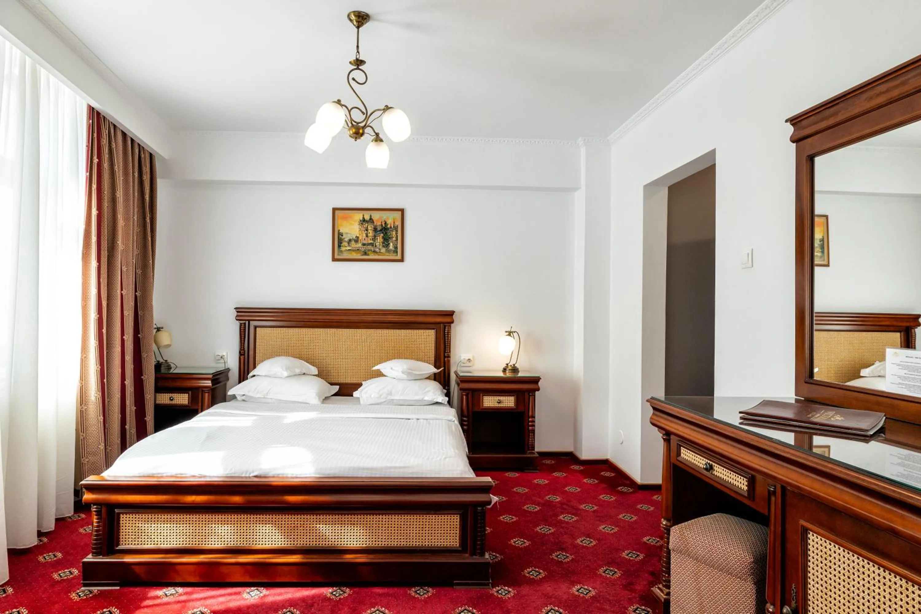 Bed in Hotel Victoria