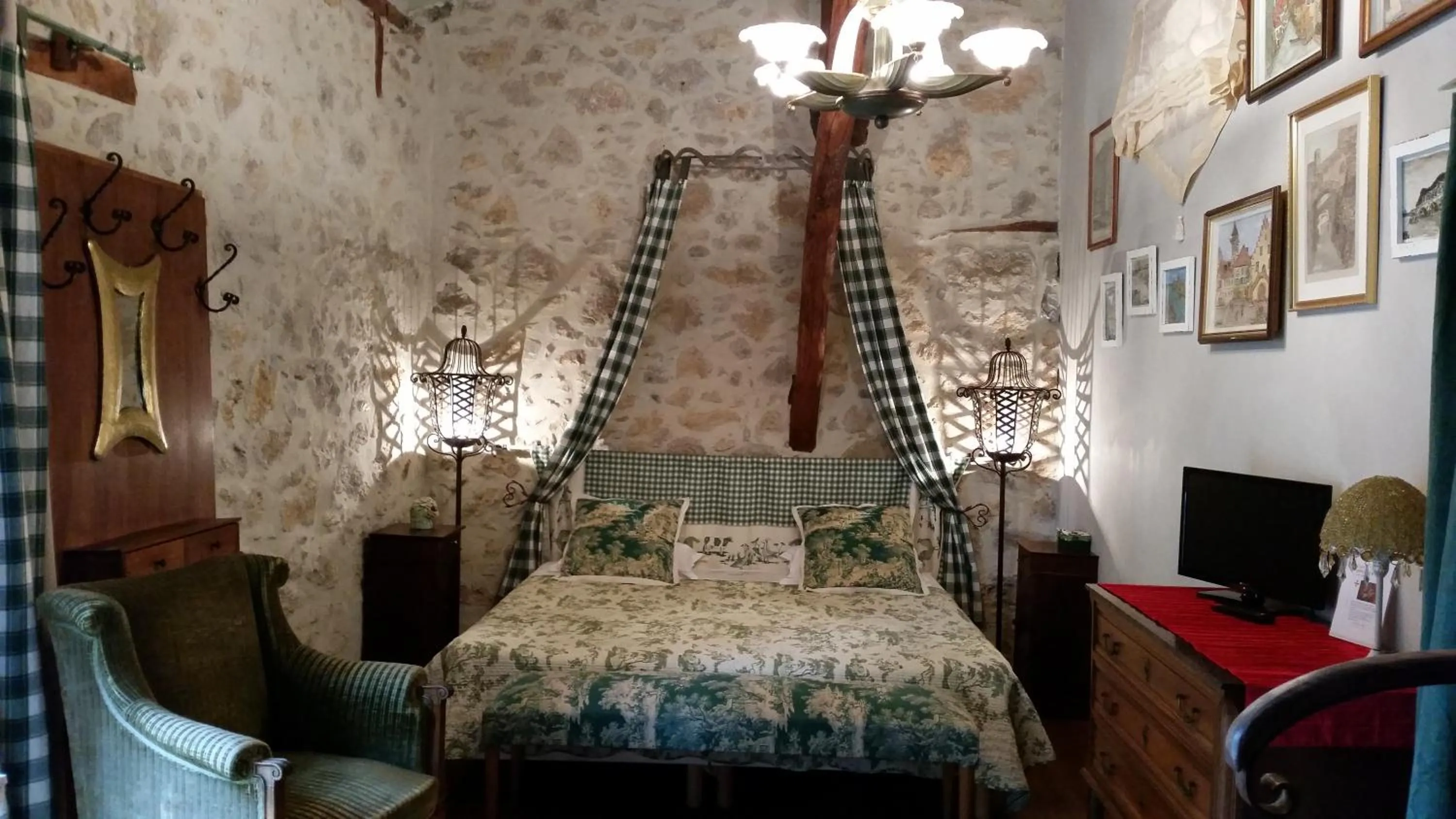 Bed in La Ferme de Jeanne