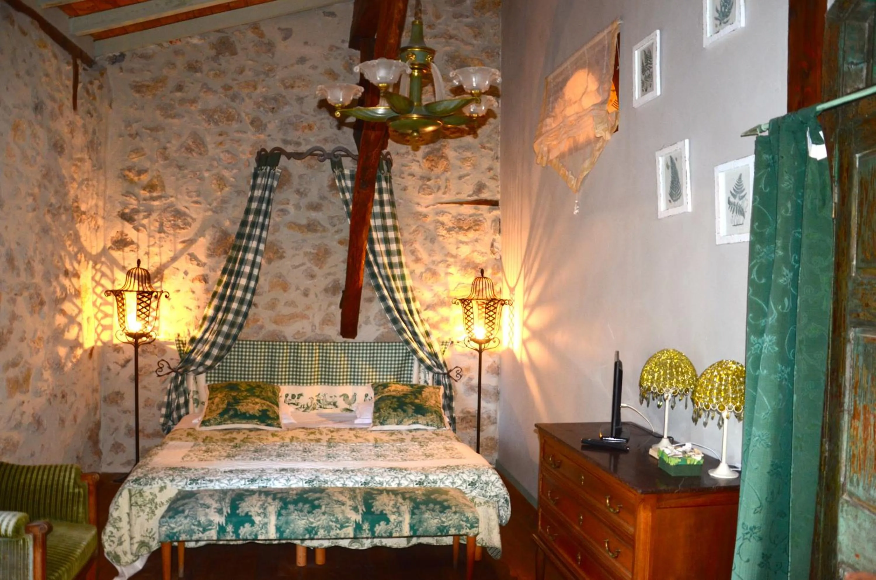 Bed in La Ferme de Jeanne