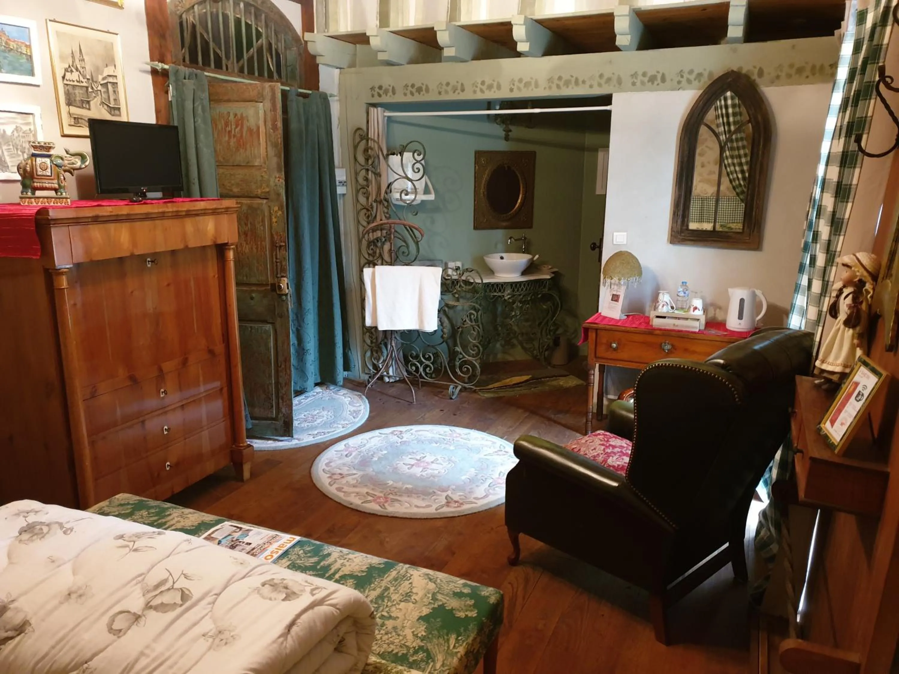 Bed in La Ferme de Jeanne