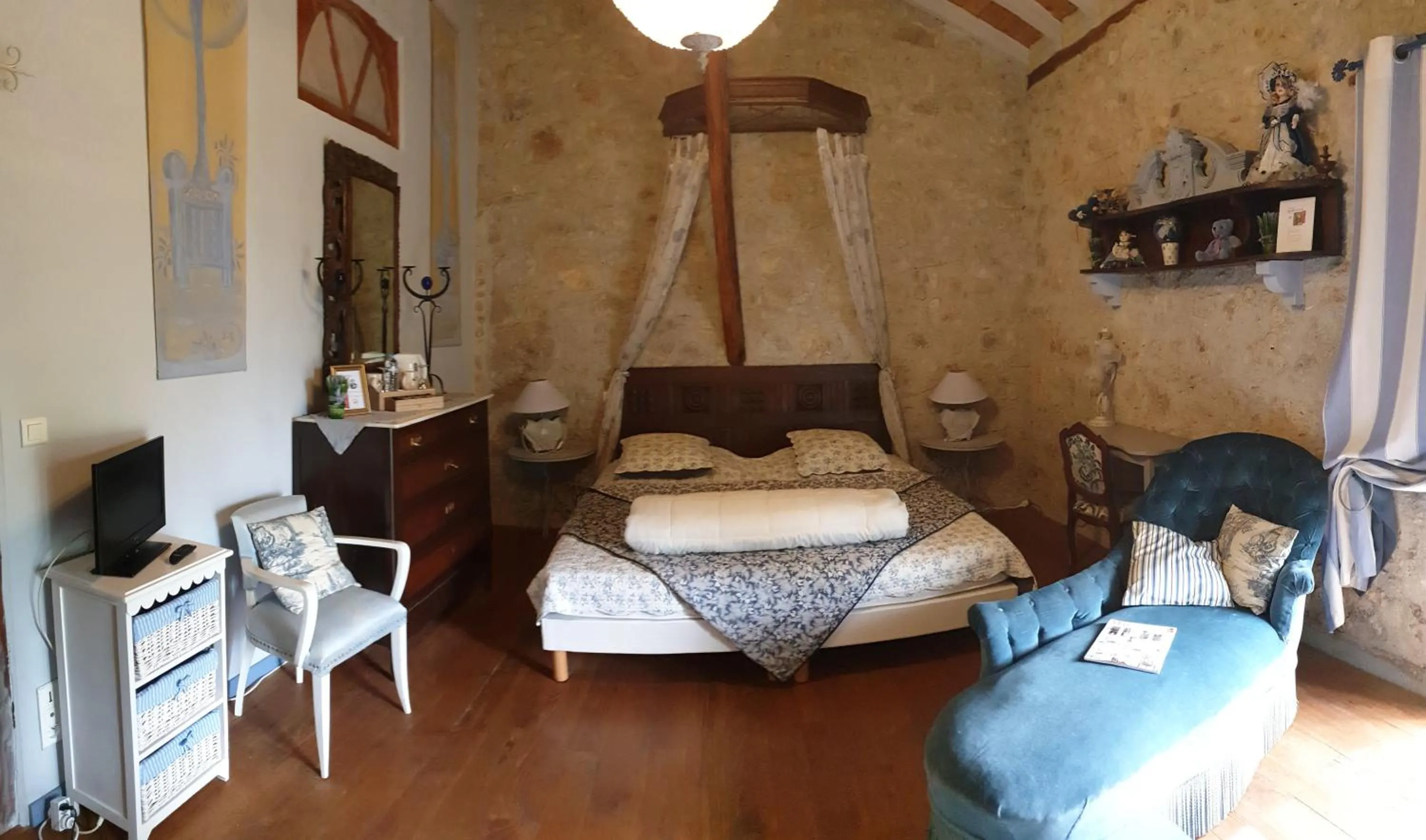 Bed in La Ferme de Jeanne
