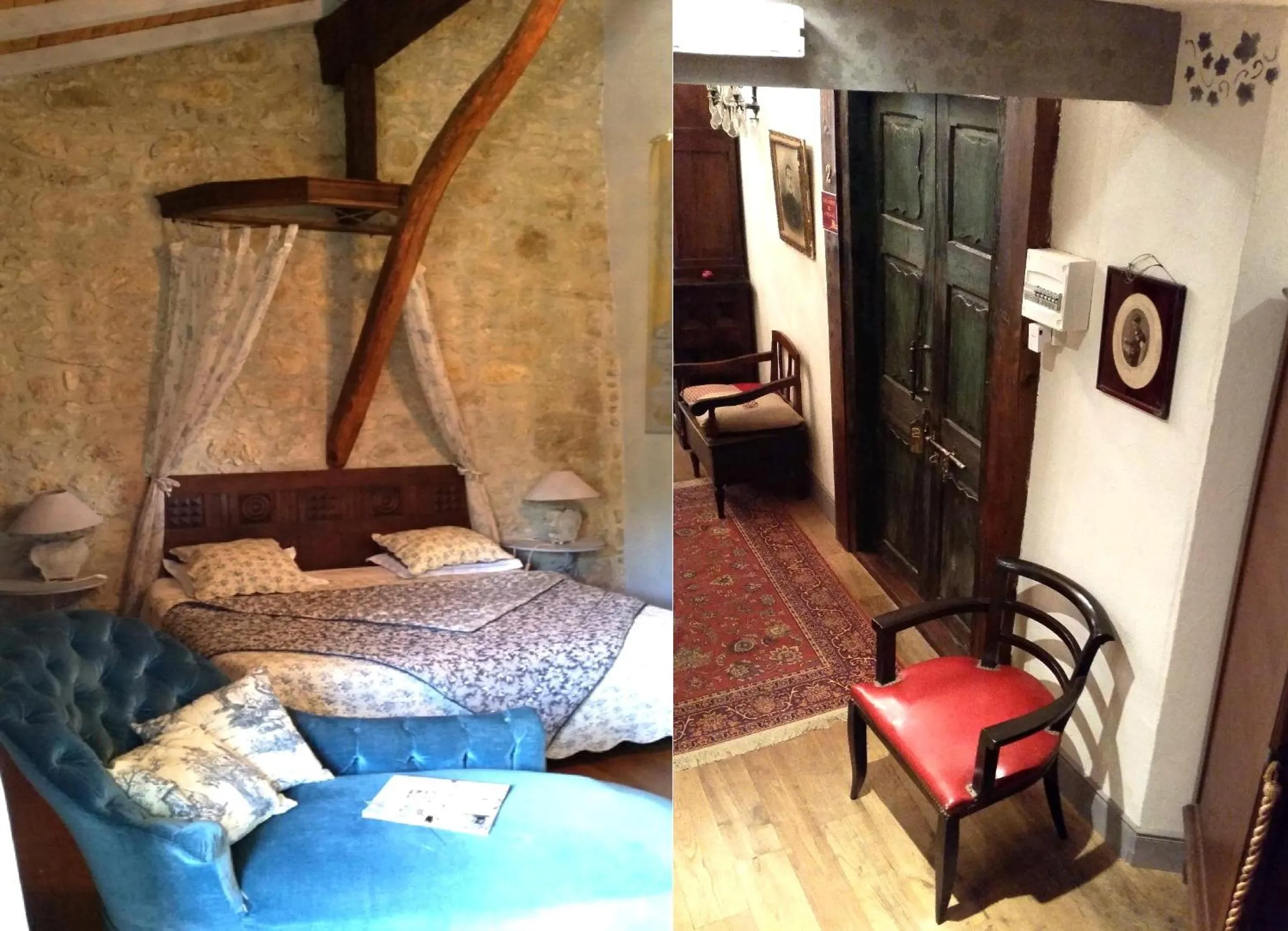 Bed in La Ferme de Jeanne