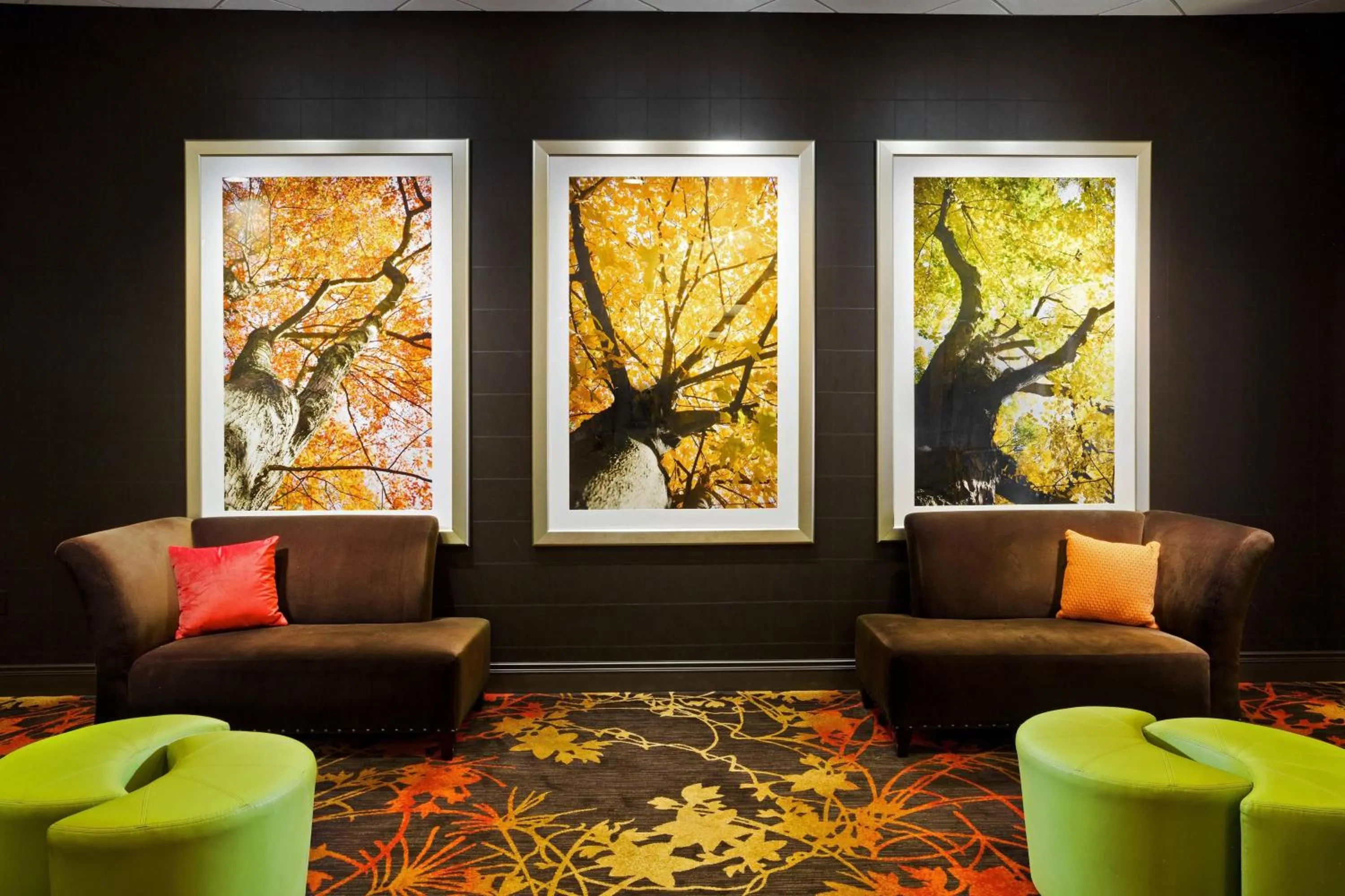 Lobby or reception in Sheraton Springfield Monarch Place Hotel