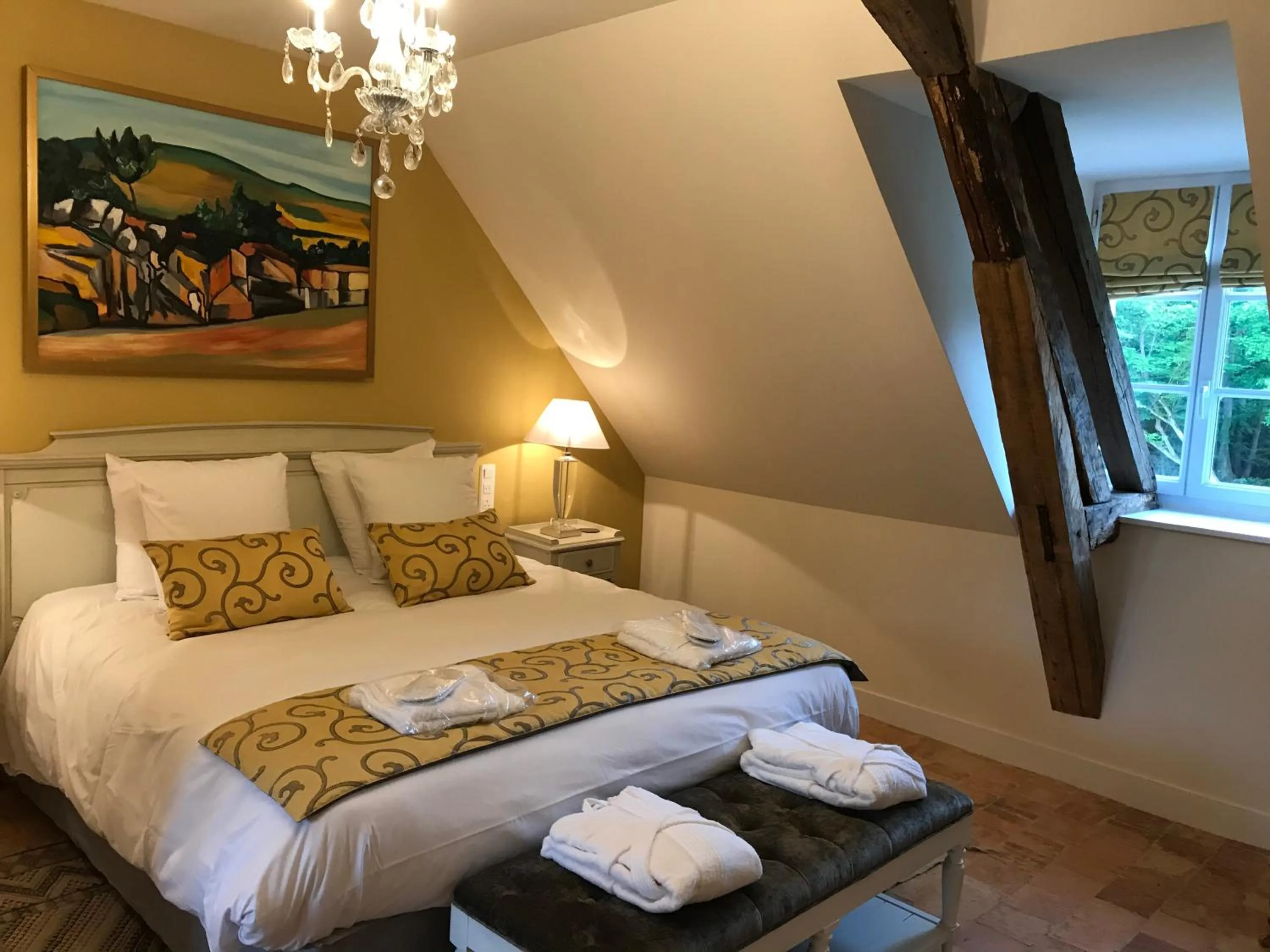 Bed in Chateau Vary
