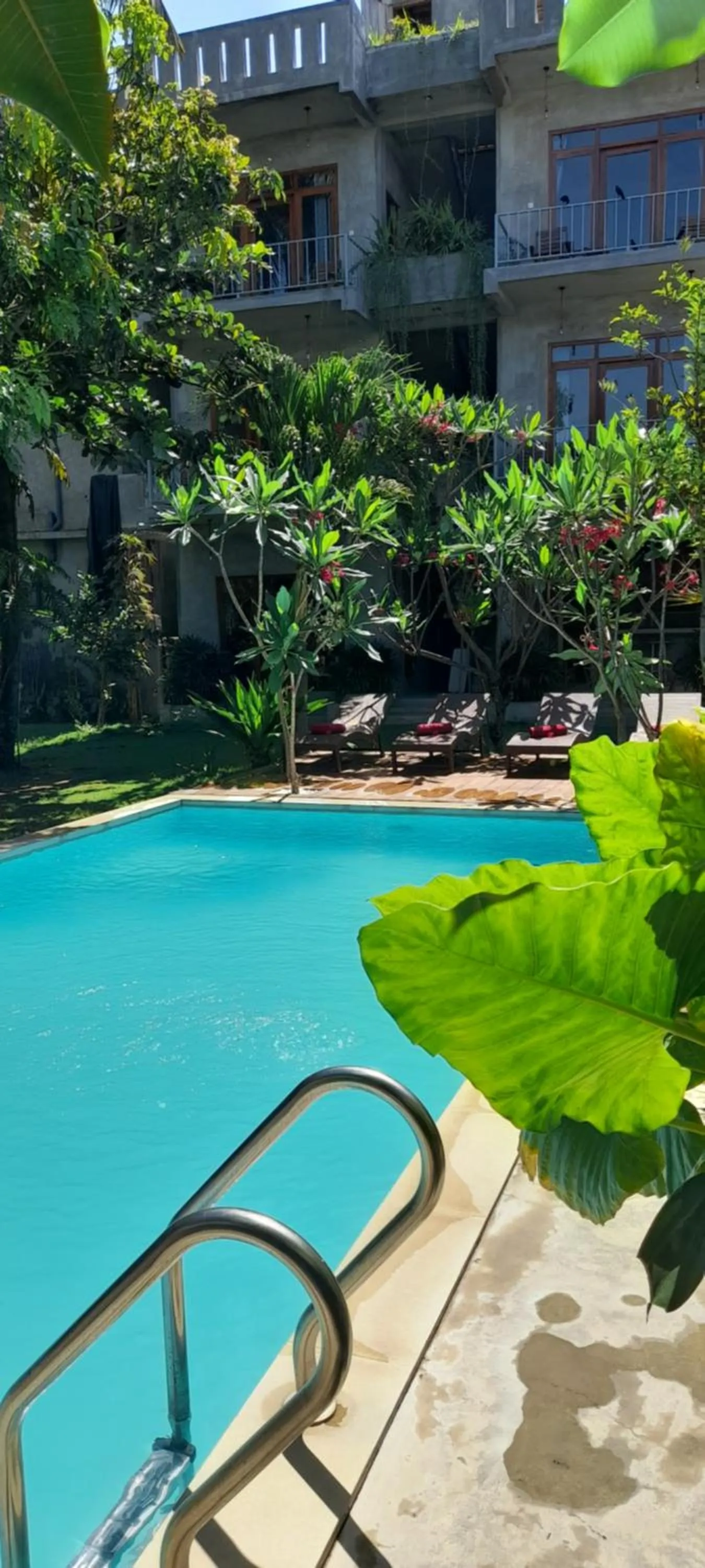 Swimming pool in Surf Gangs Arugambay