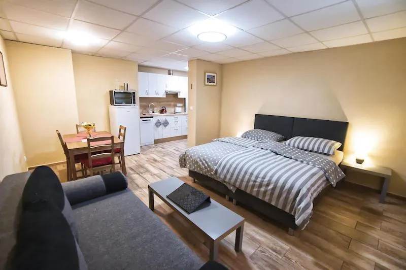 Bed in Nice accommodation in Mikulov